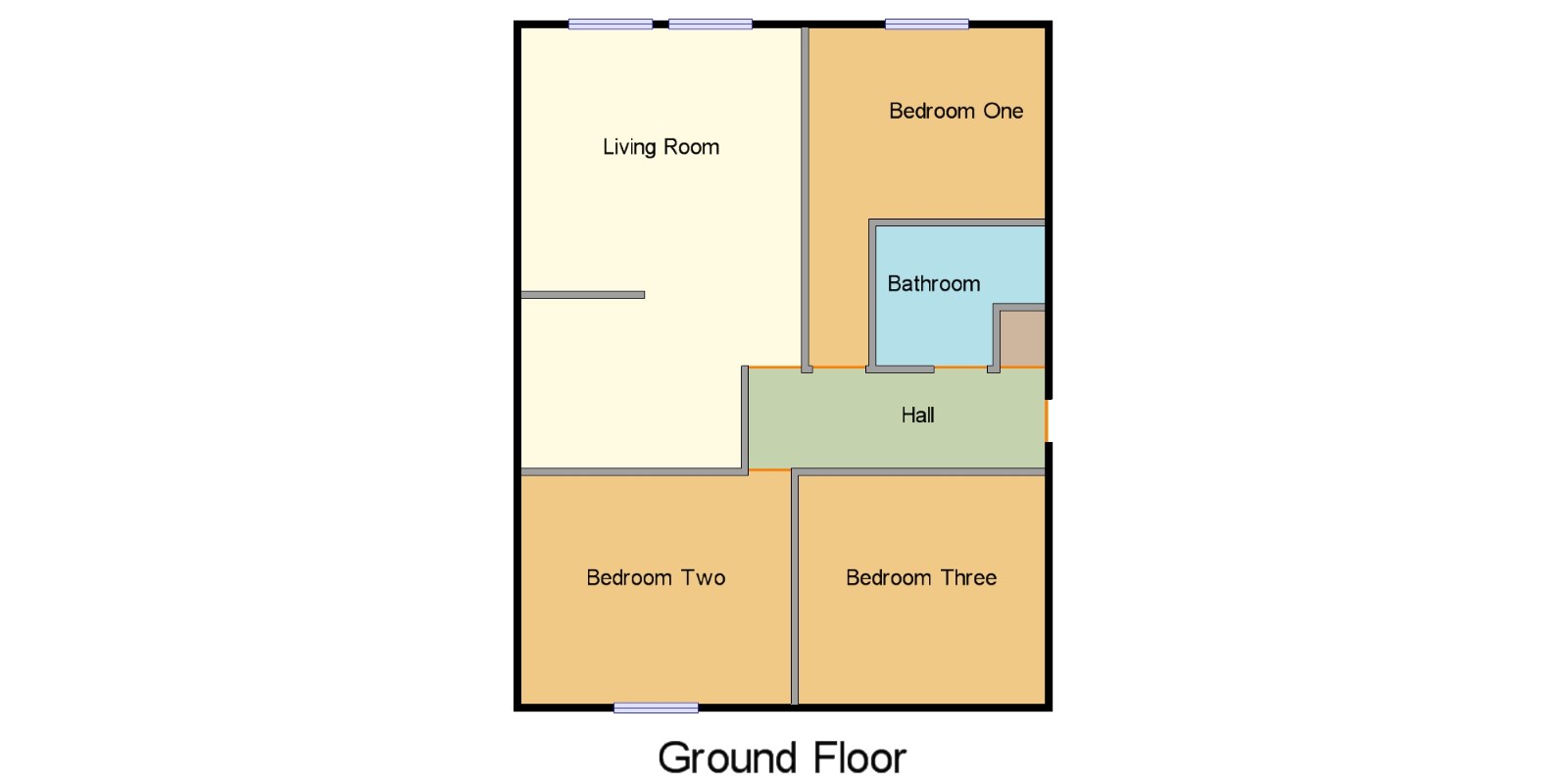3 Bedrooms Flat for sale in Divert Road, Gourock, Inverclyde PA19