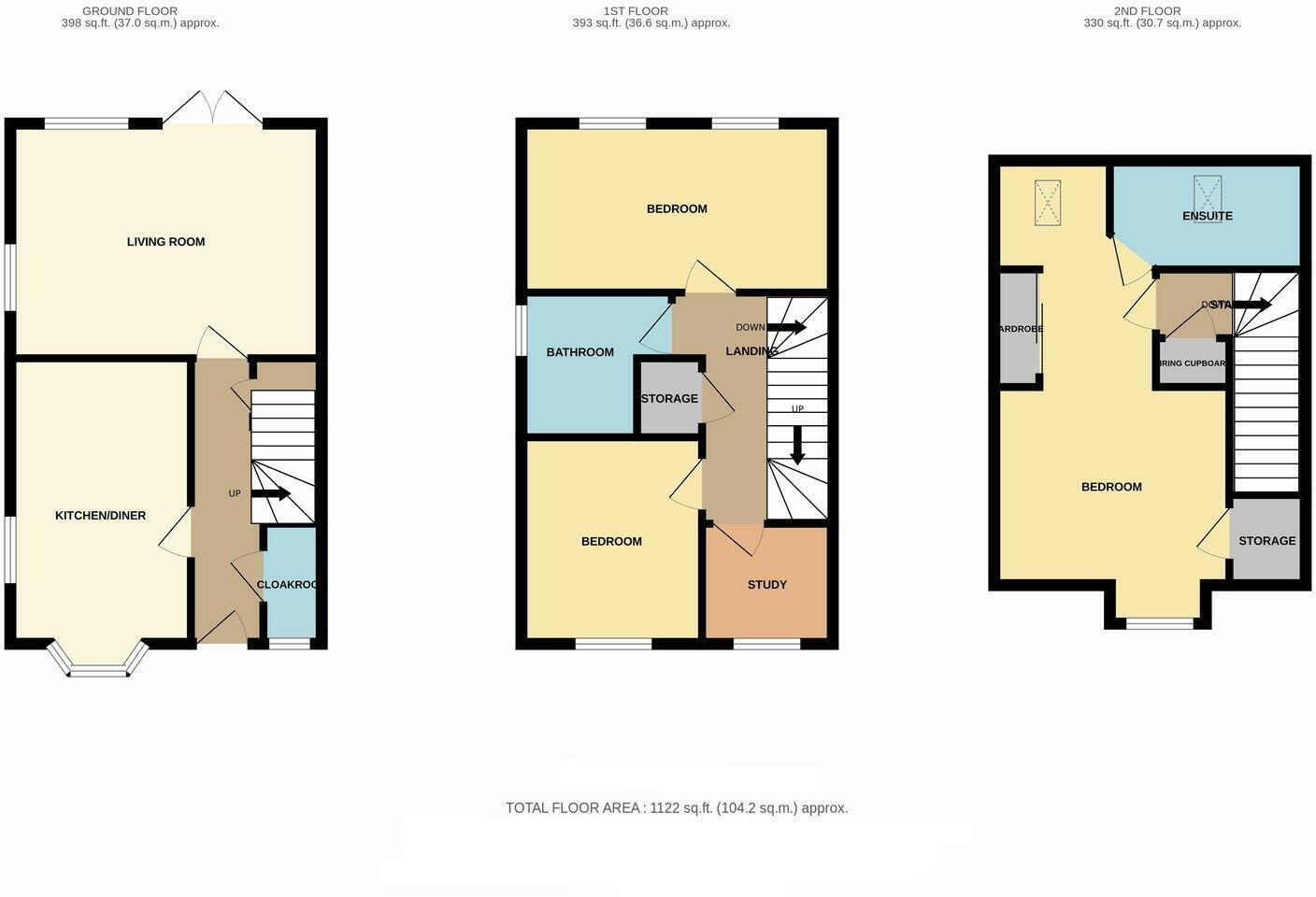 49, Cartmel Road, Daventry floorplan