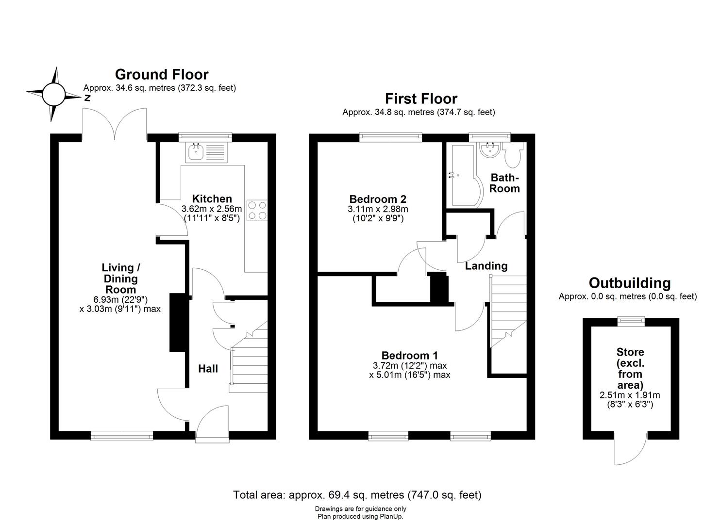 22, Foster Road, Cambridge floorplan