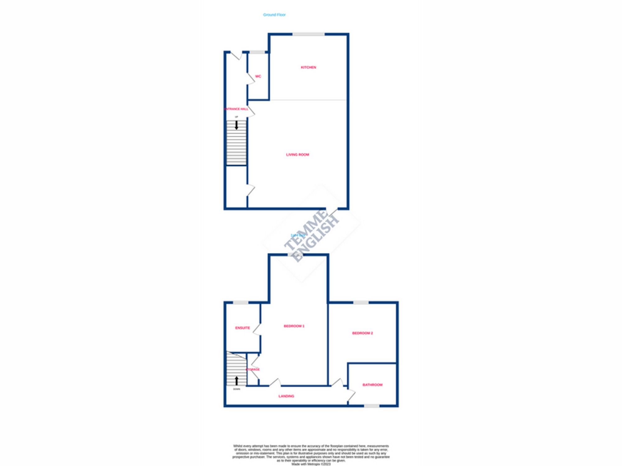 3 Tower Mews High Street, Maldon floorplan