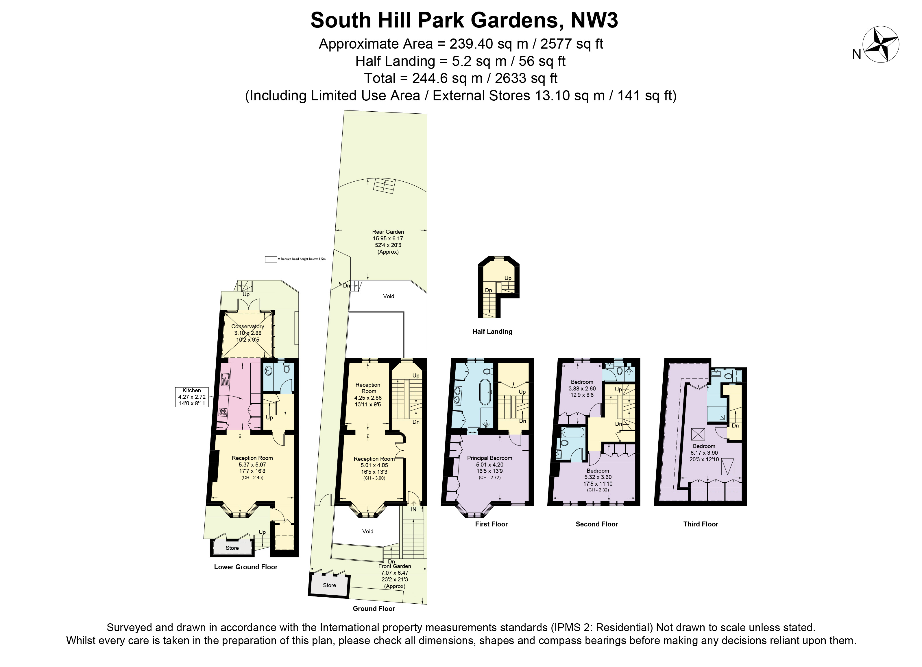 South Hill Park Gardens, London floorplan