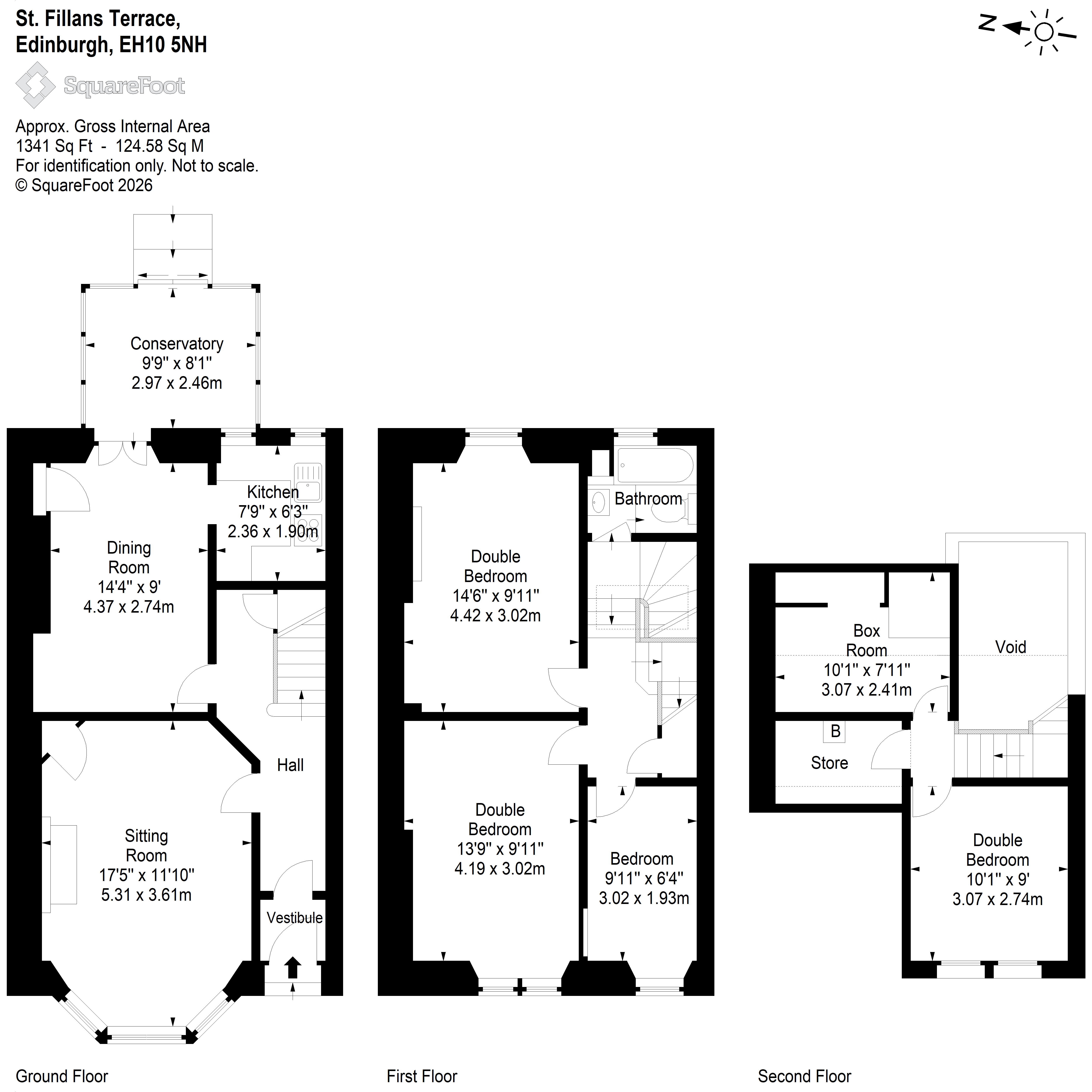 5, St. Fillan's Terrace, Edinburgh floorplan