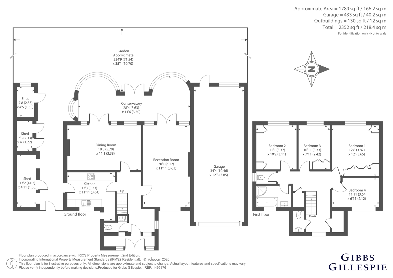 19, Davenham Avenue, Hertfordshire floorplan