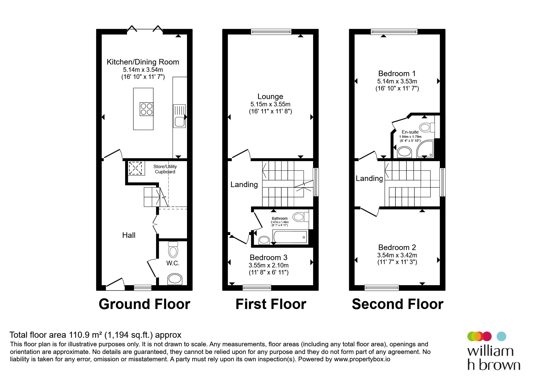 7, Riverside Court, Sowerby Bridge floorplan