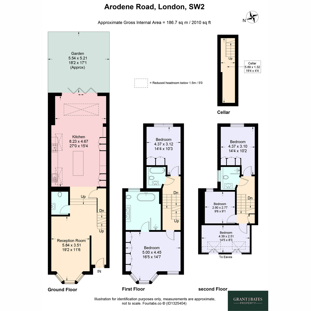 49, Arodene Road, London floorplan