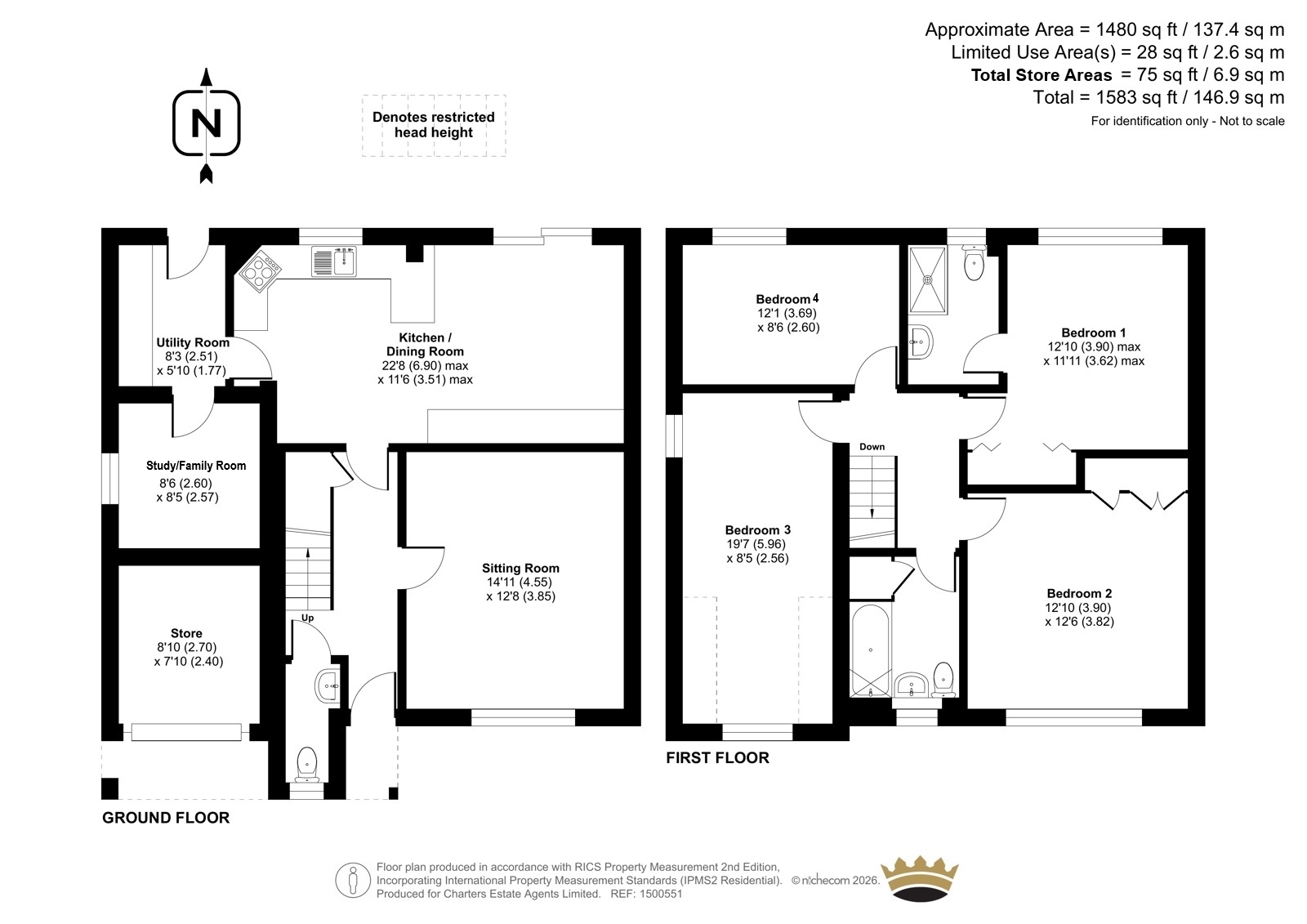 14, Goldfinch Way, Winchester floorplan