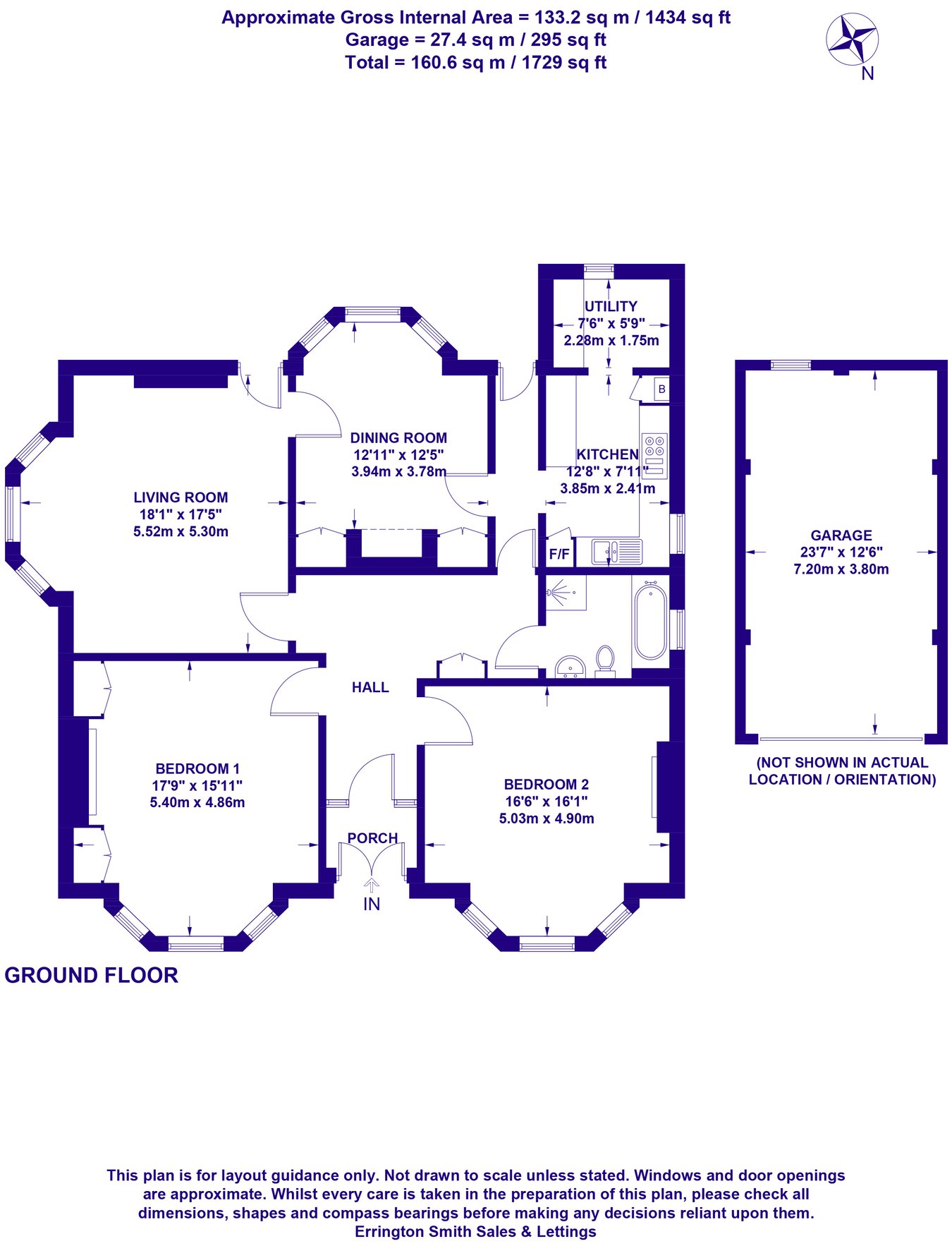 Flat 1, Gloucester Road, Cheltenham floorplan