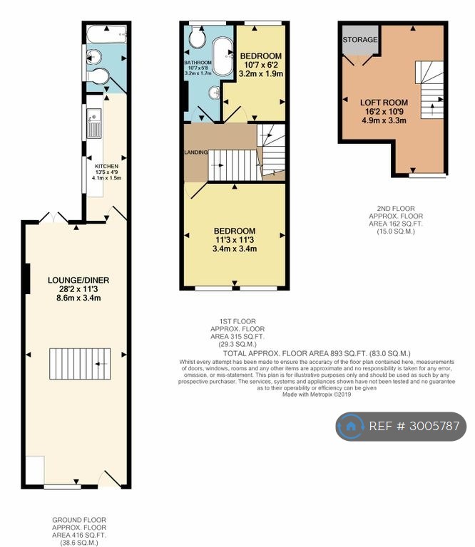 Cambridge Street, Mansfield floorplan