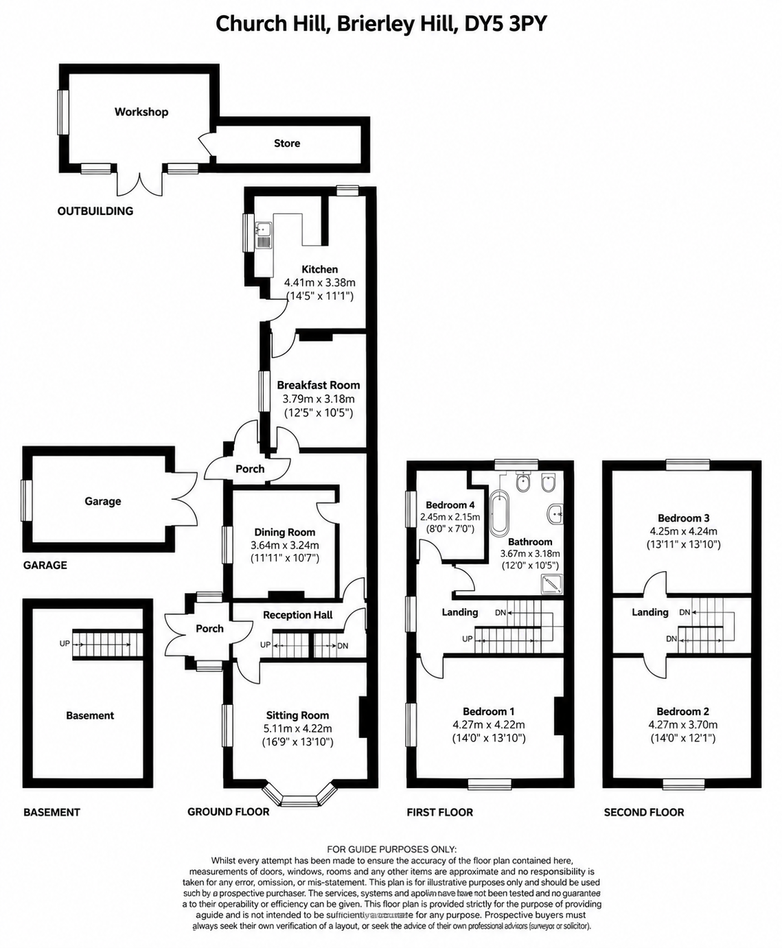 18, Church Hill, Brierley Hill floorplan