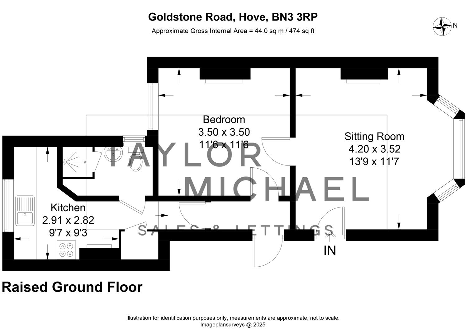 Goldstone Road, Hove floorplan