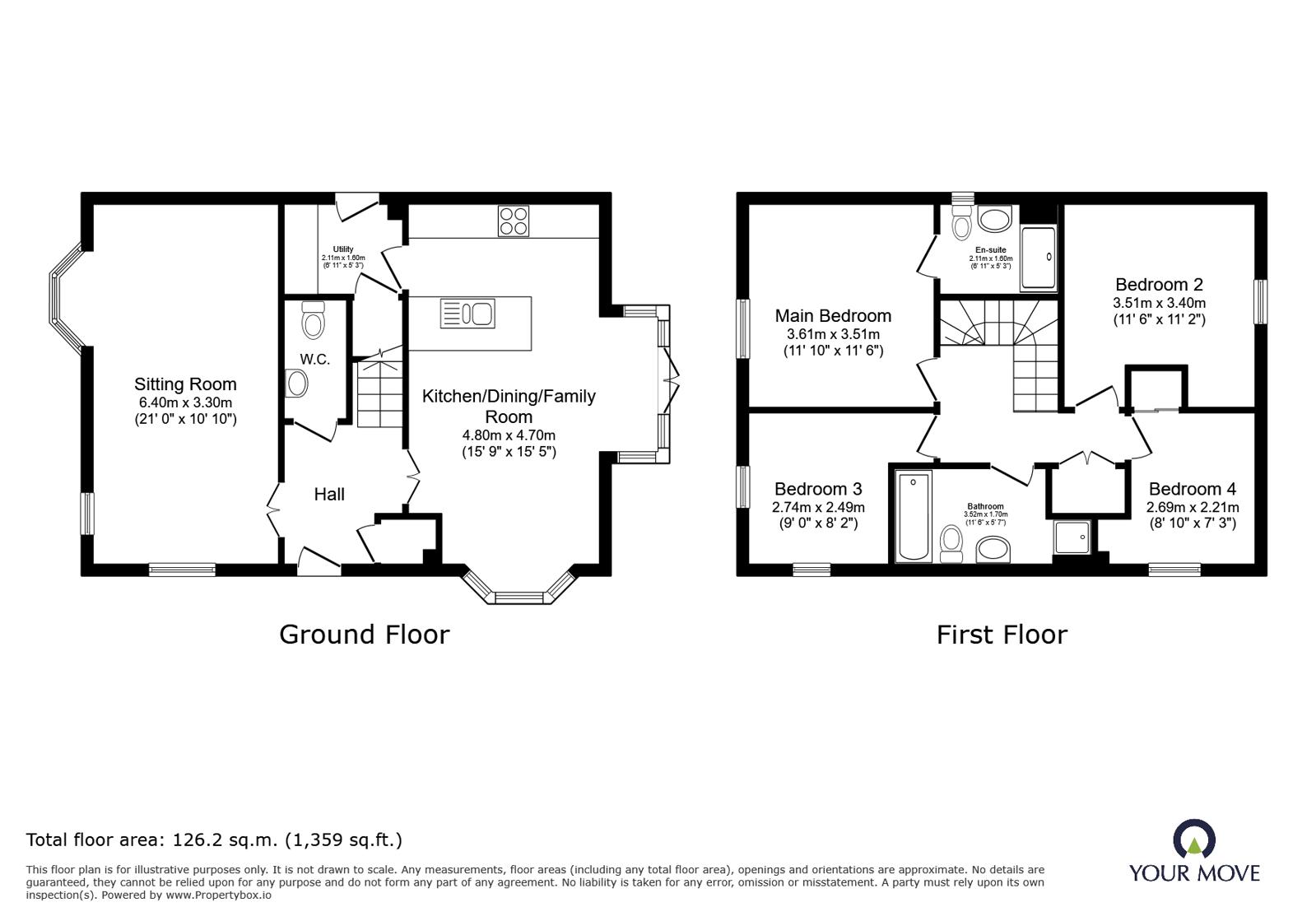 Gilliflower Way, Warwickshire floorplan