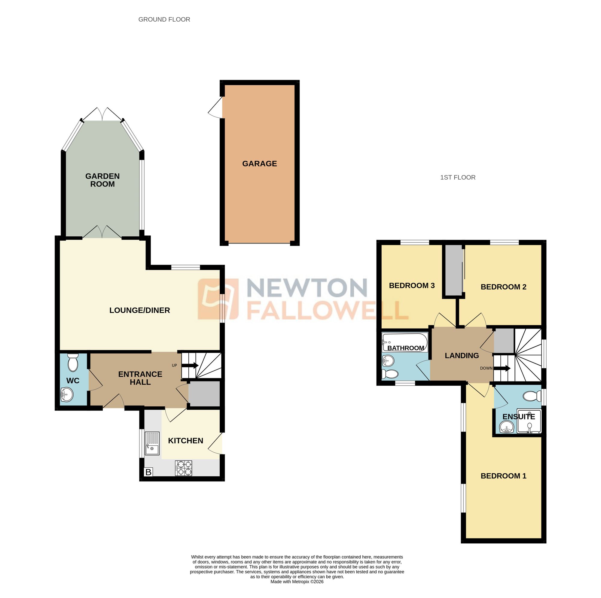 9 Youngs Close, Newark floorplan