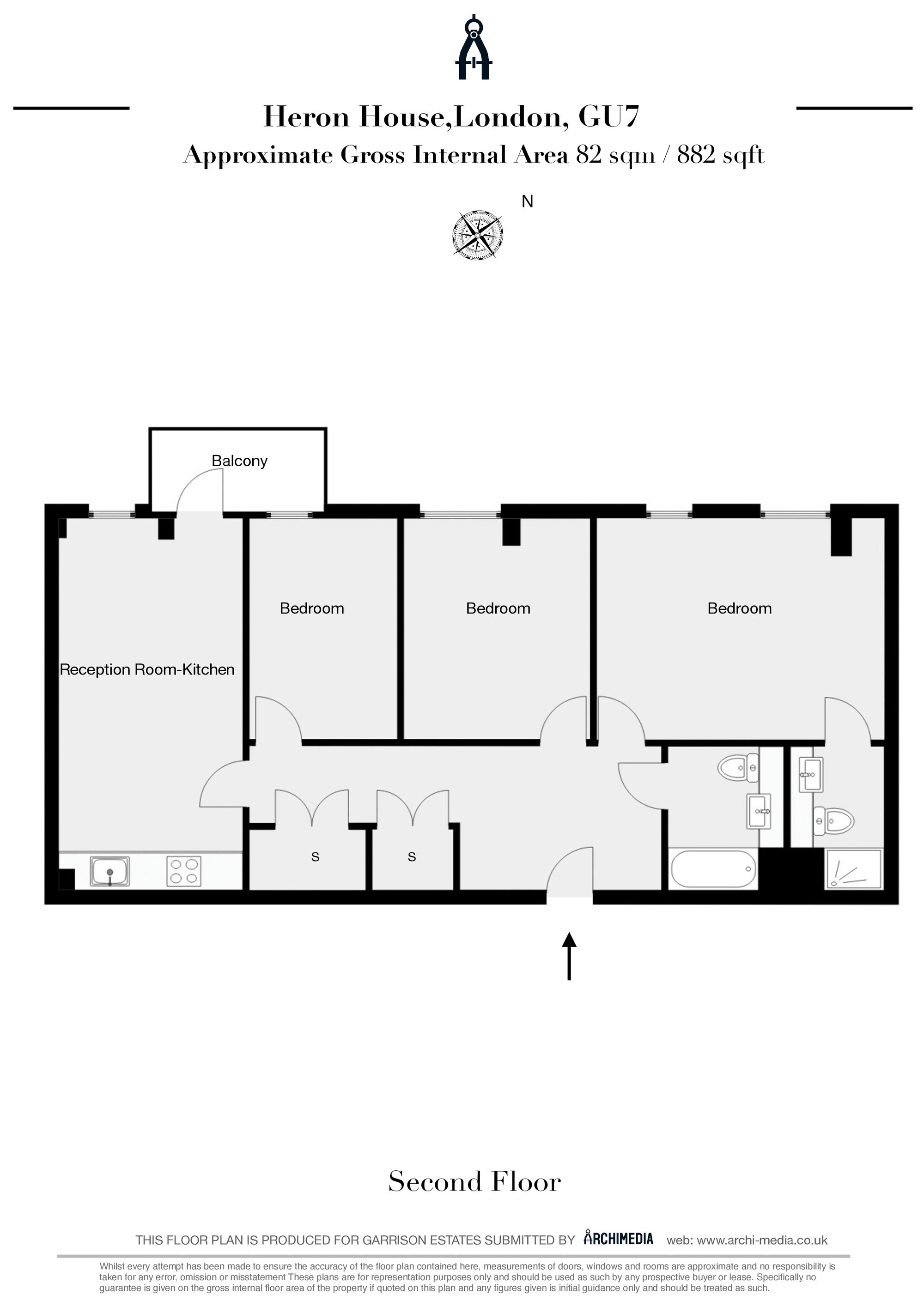 37 Catteshall Lane, Godalming floorplan