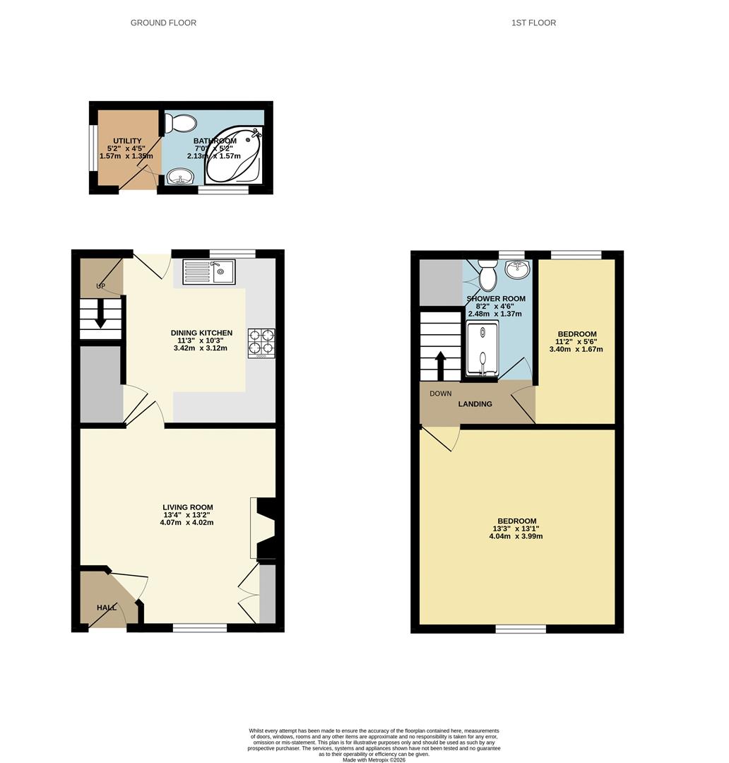 119, Kinder Road, High Peak floorplan