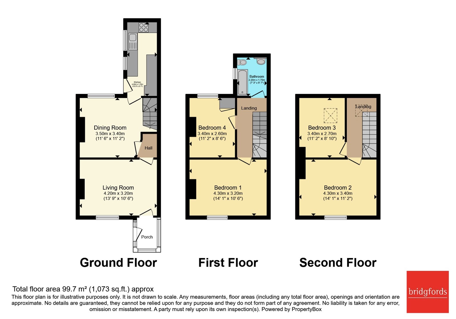 34, Market Street, Derbyshire floorplan