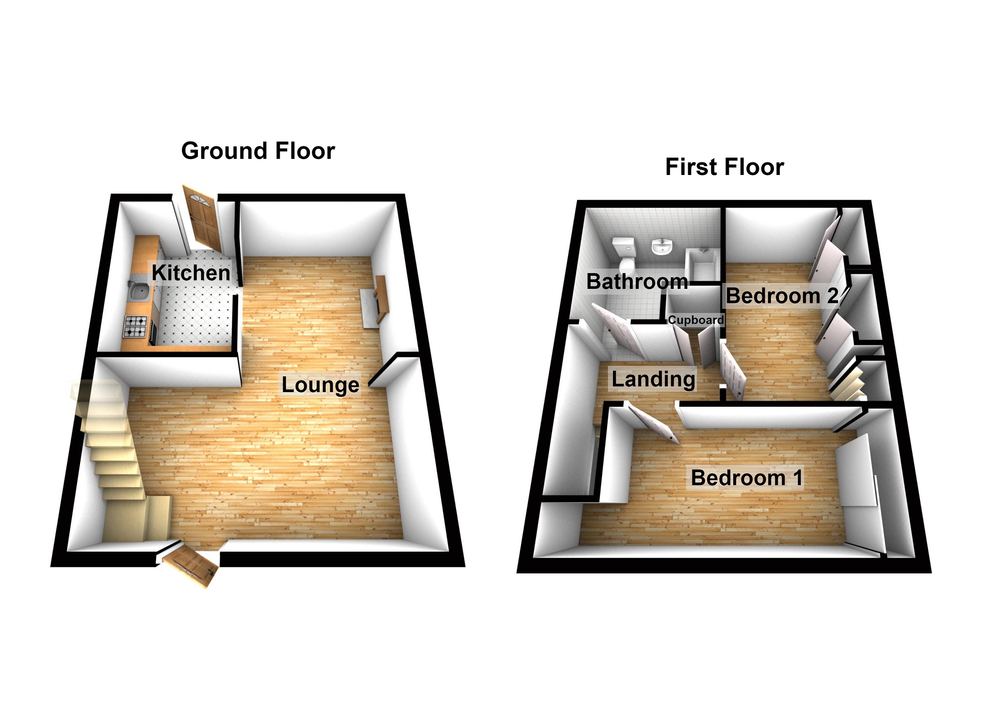 12, Brynsiriol, Ammanford floorplan
