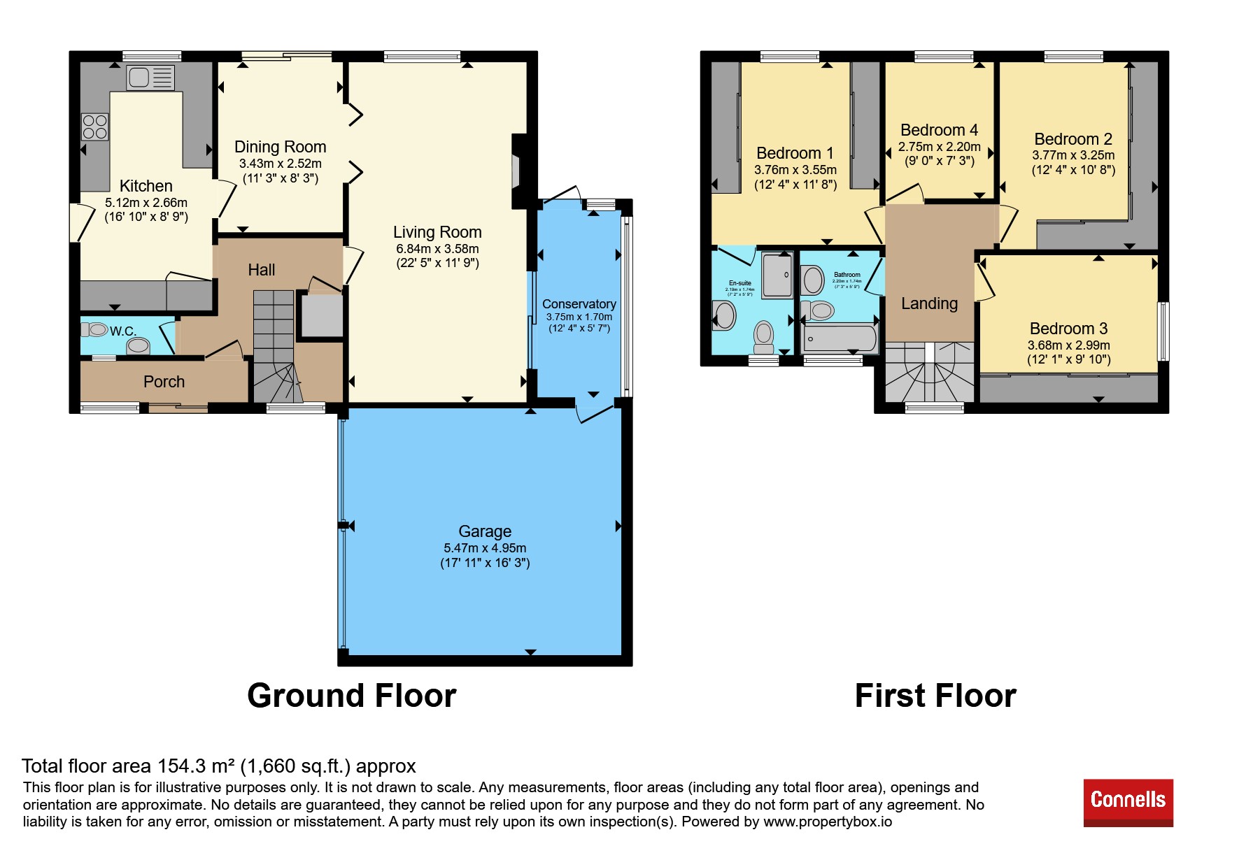 6, Churchill Close, Melton Mowbray floorplan