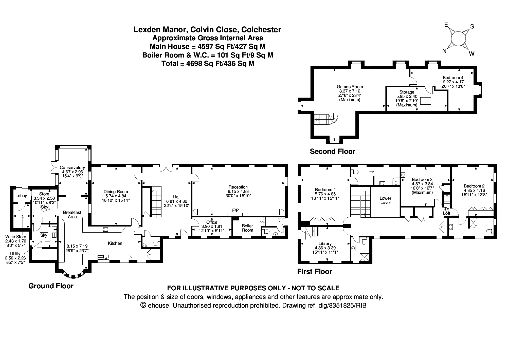 5 Bedrooms Detached house for sale in Colvin Close, Colchester CO3