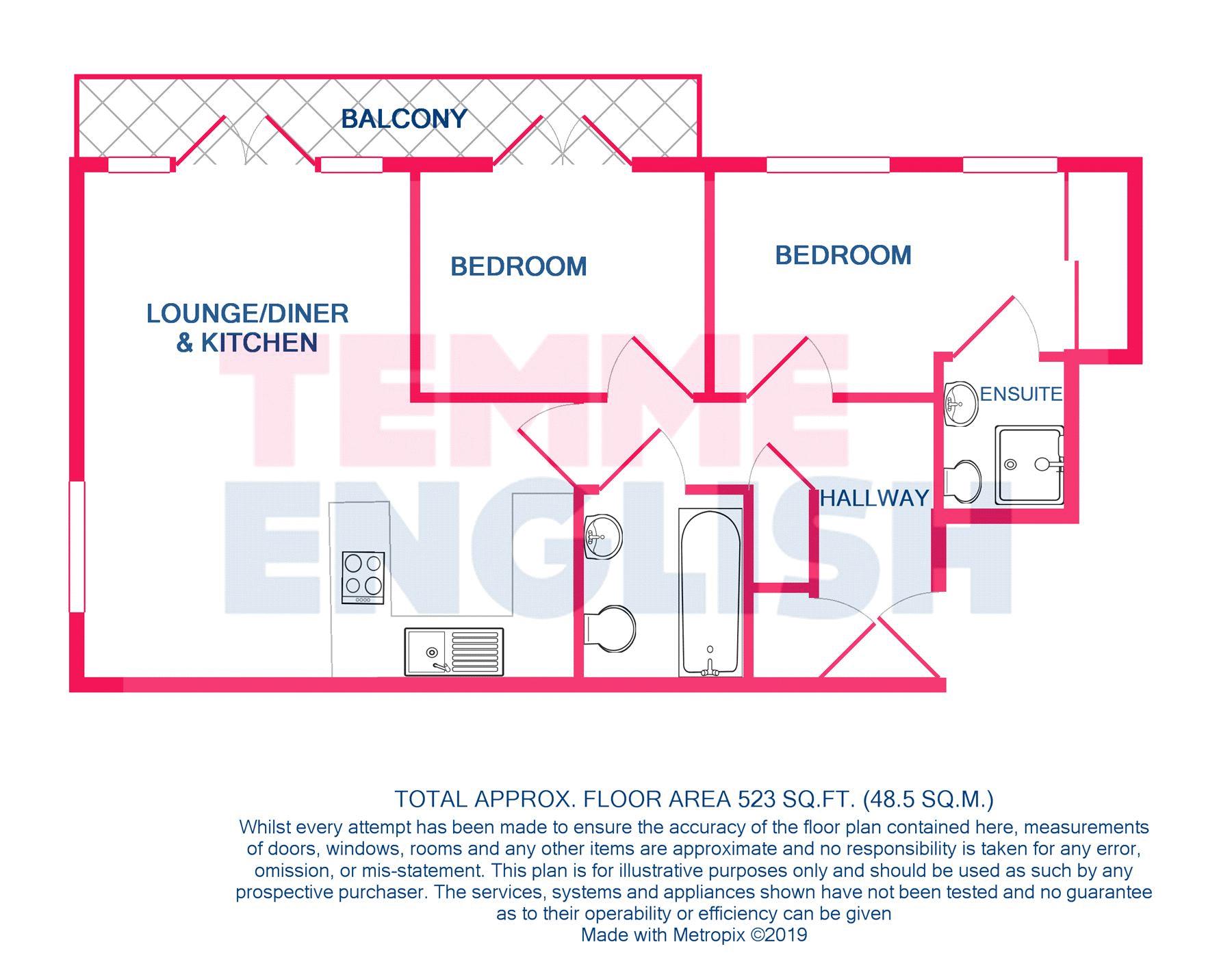 2 Bedrooms Flat to rent in Leonard Place, Clarendon Way, Colchester CO1