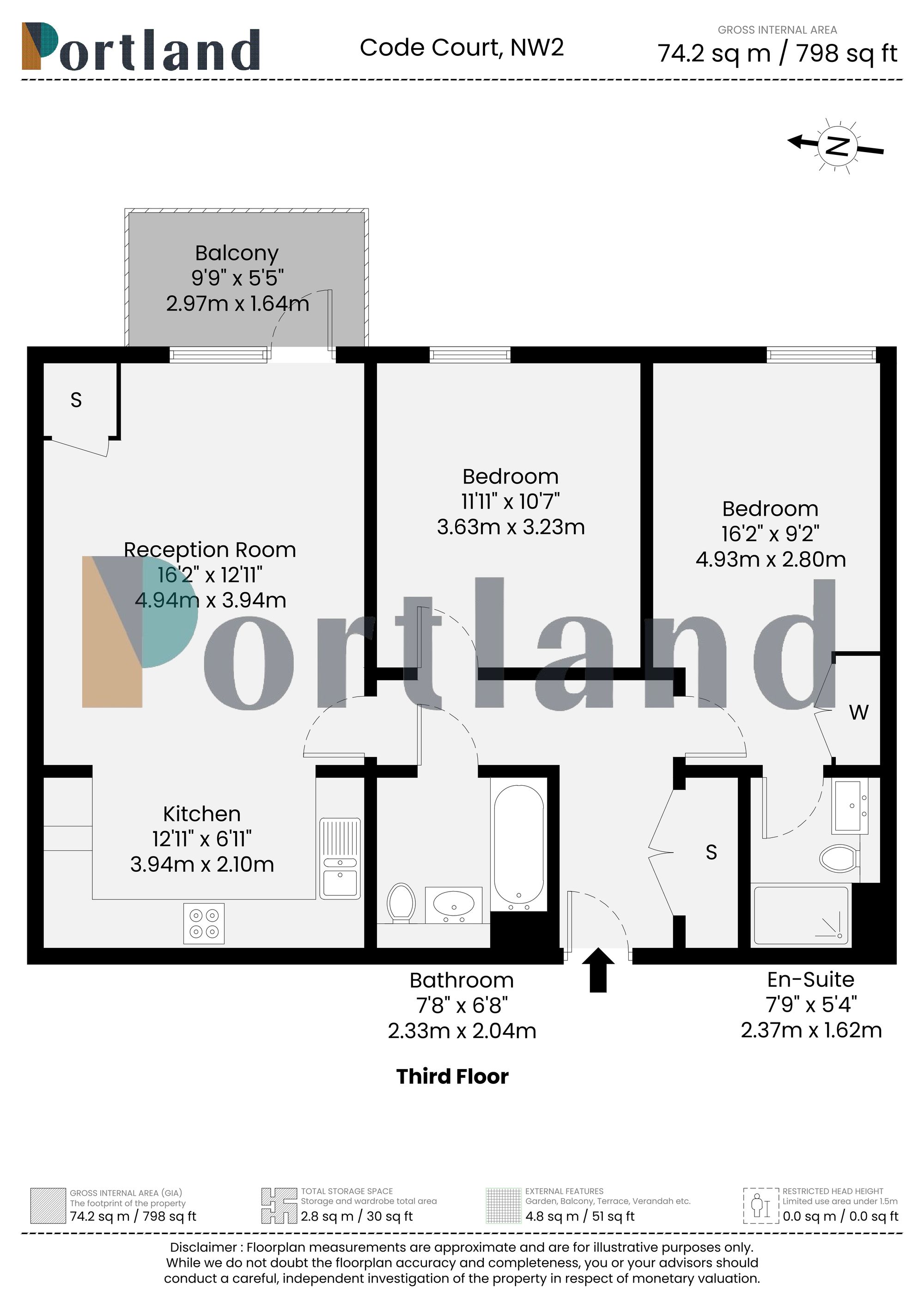 Flat 30, Code Court Flowers Close, London floorplan