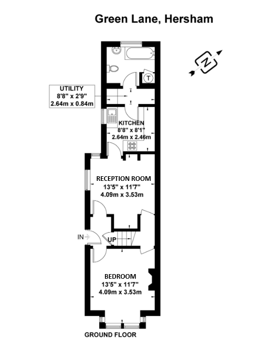 Green Lane, Walton on Thames floorplan