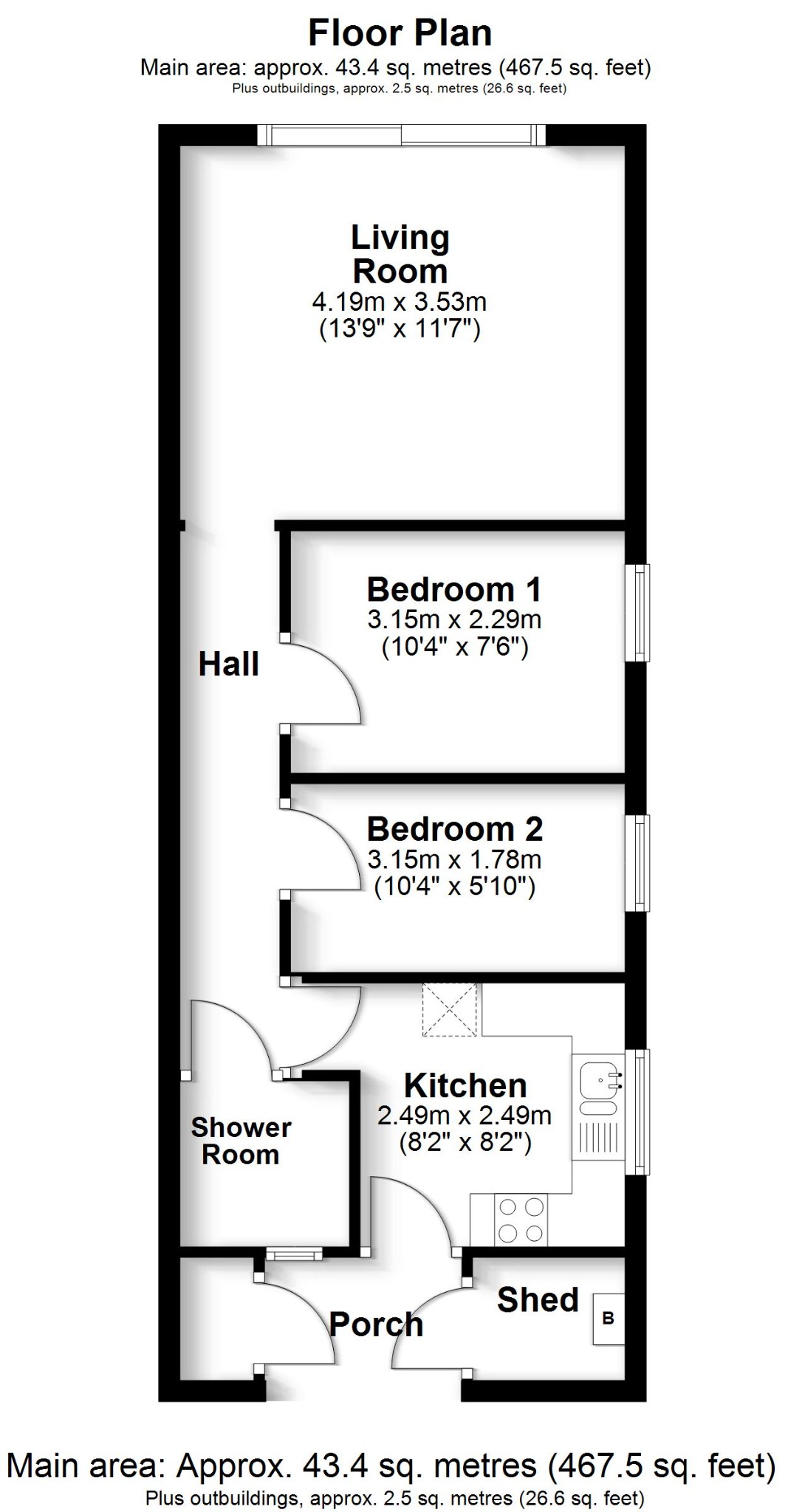 46 Solent Breezes, Warsash, Southampton floorplan