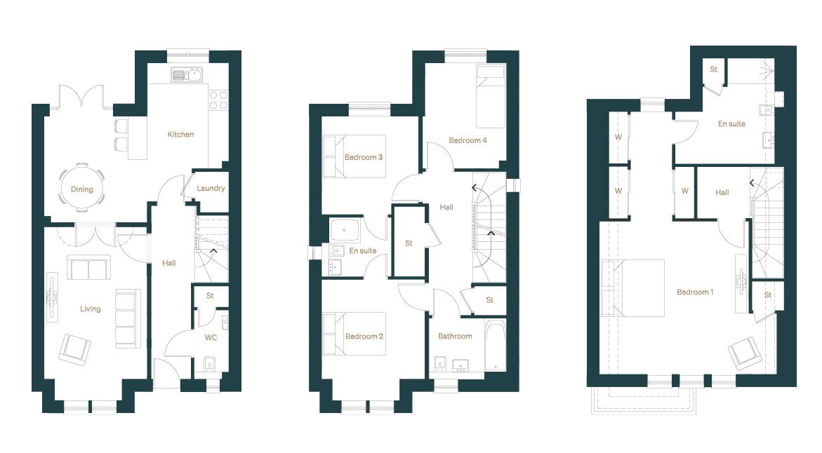 Lennox, The Crescent, Dechmont floorplan