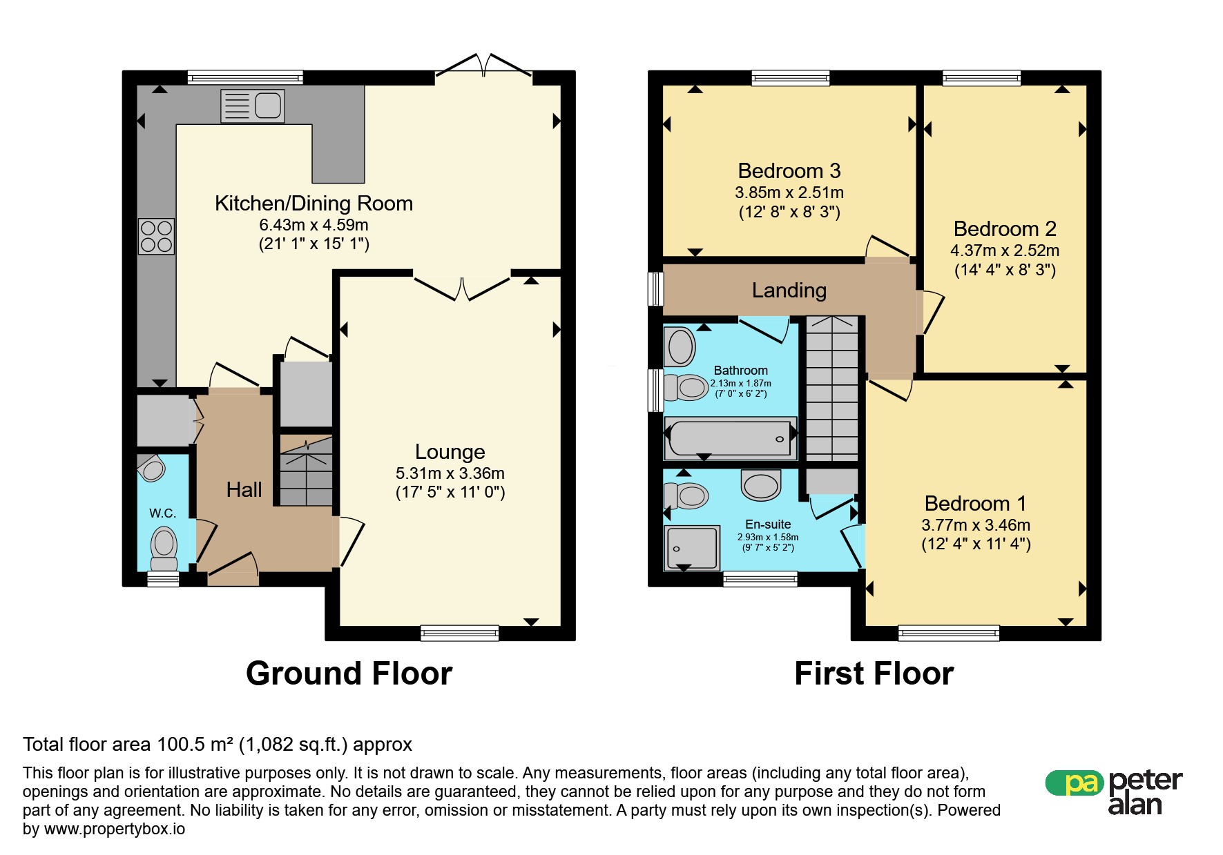 108, Clos Yr Eryr, Bridgend floorplan