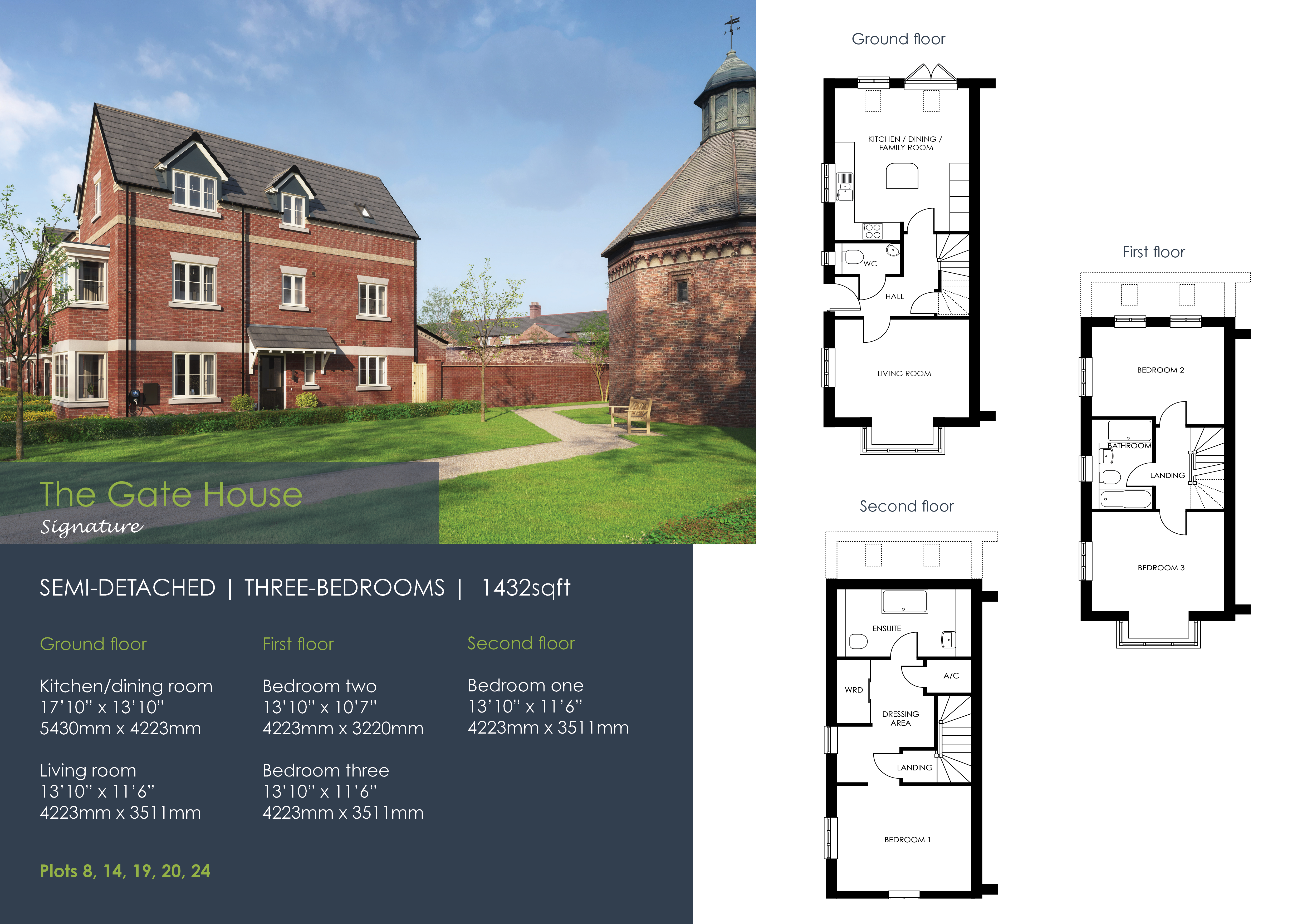 Dovecote Gardens, Shrewsbury floorplan