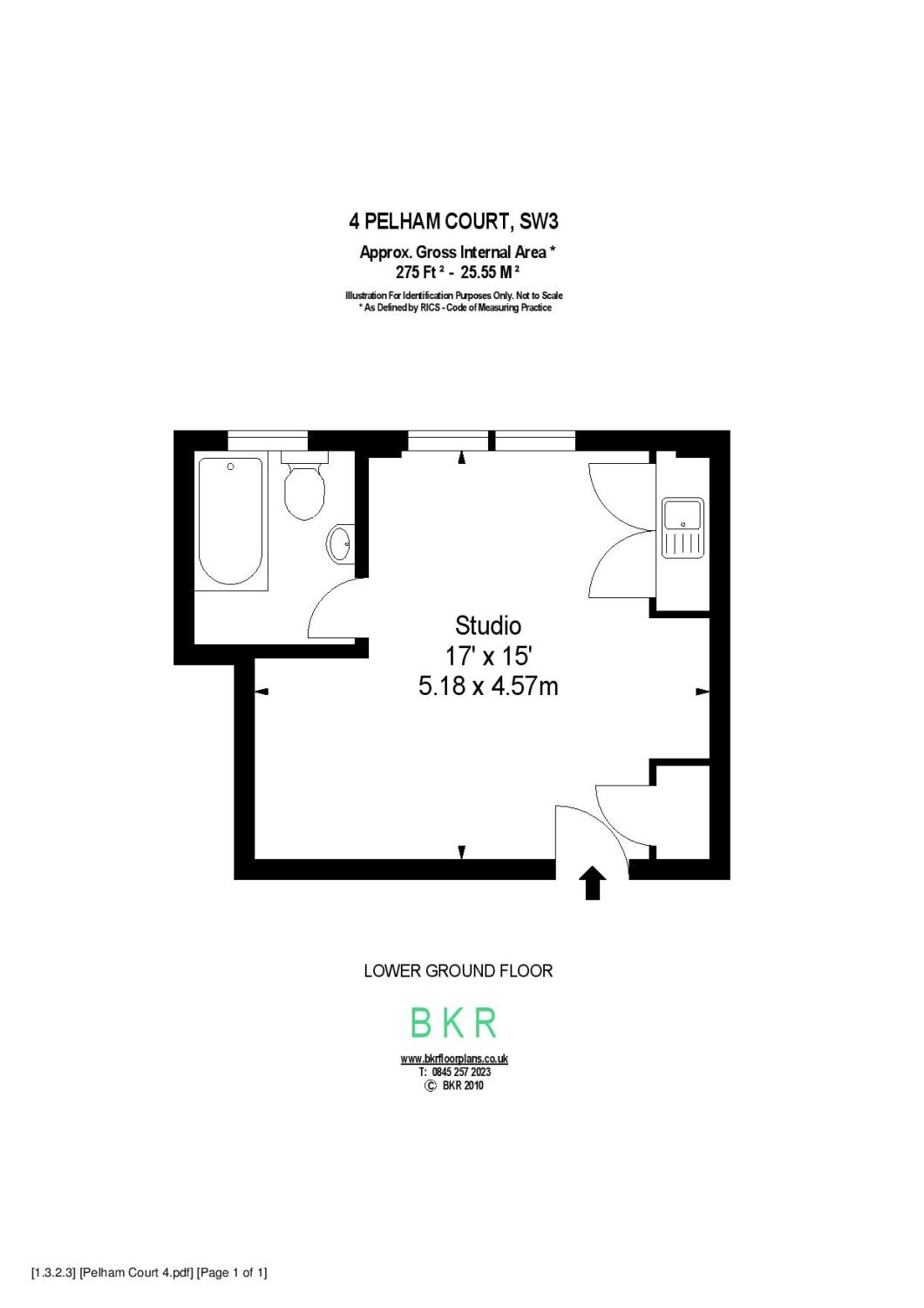 0 Bedrooms Studio to rent in Pelham Court, 145 Fulham Road, Chelsea, London SW3