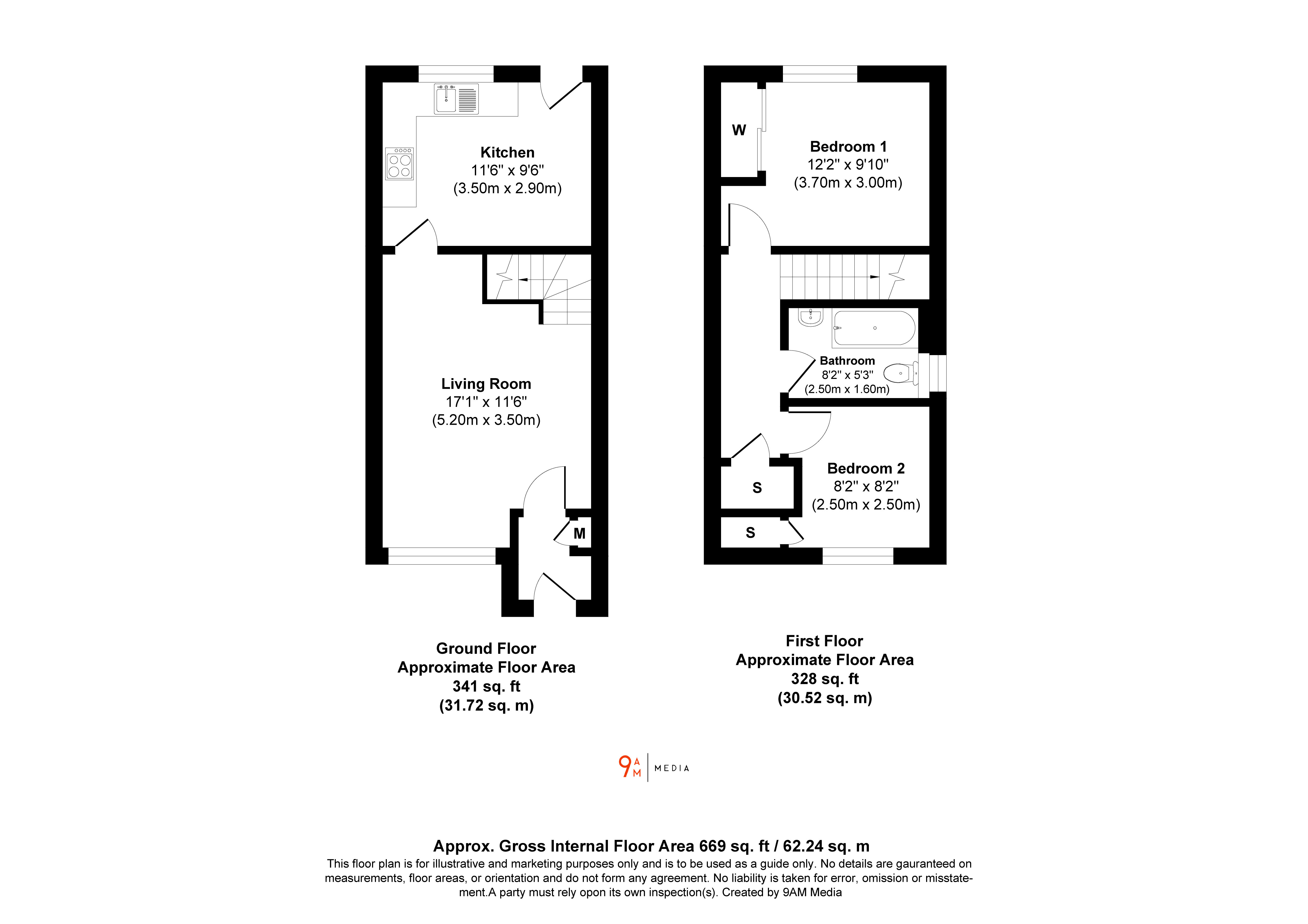4, Sandport Close, Kinross floorplan