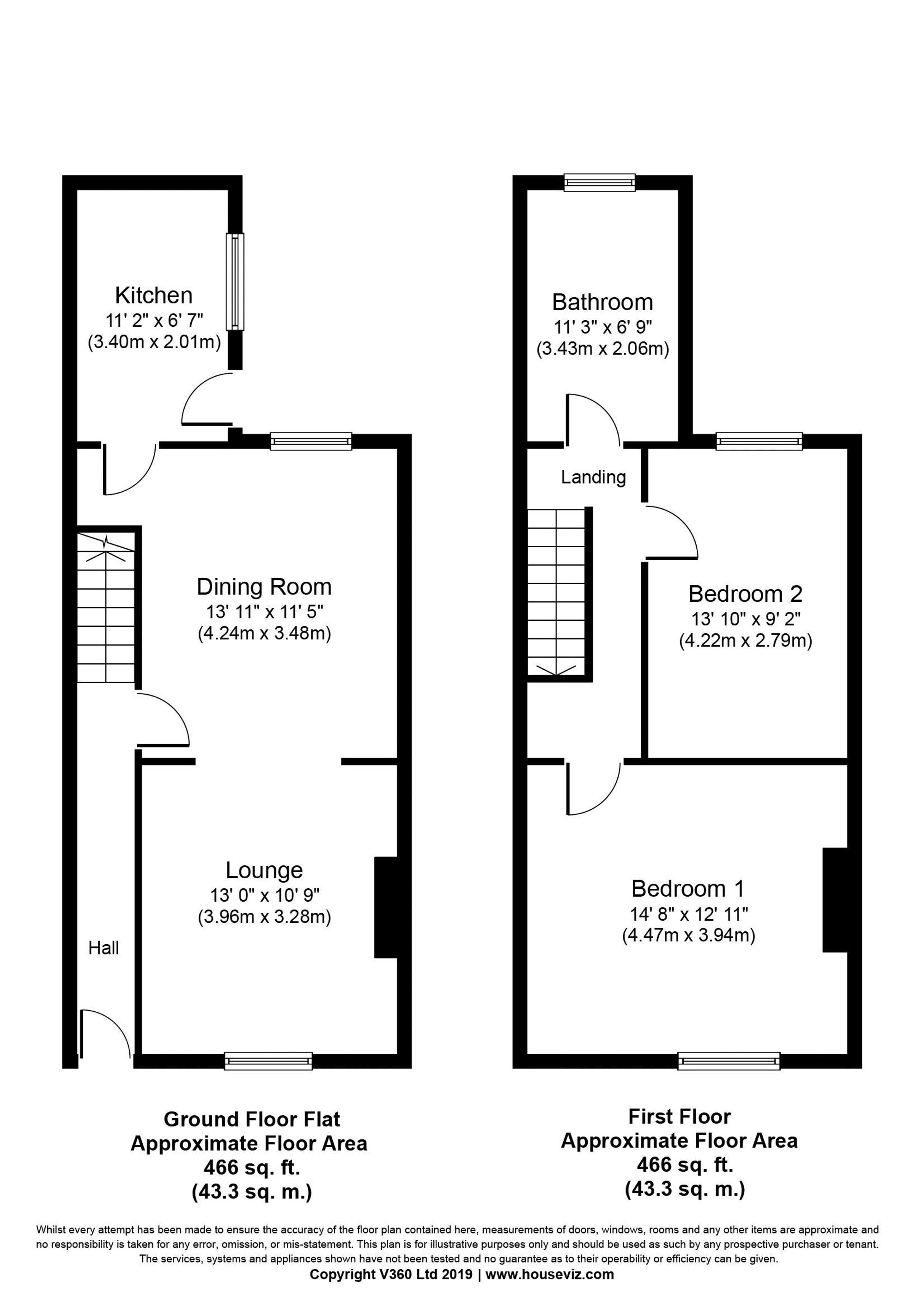 46 Wood Lane, Chorley floorplan