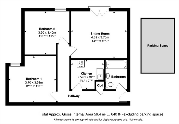 2 Bedrooms Flat for sale in Wodehouse Place, 41 Epsom Road, Guildford, Surrey GU1