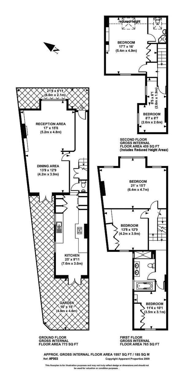 2, White Hart Lane, London floorplan