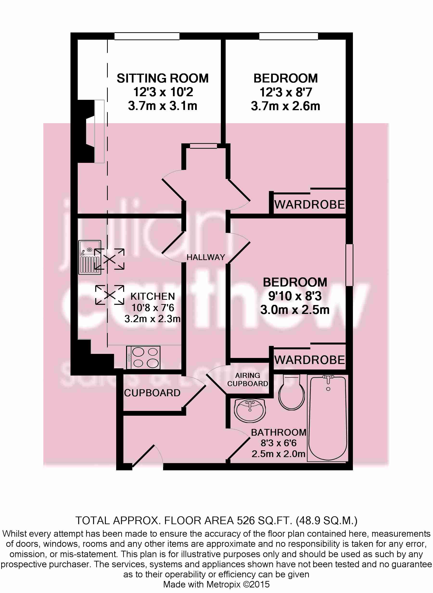 2 Bedrooms Flat to rent in Main Road, Naphill, High Wycombe HP14