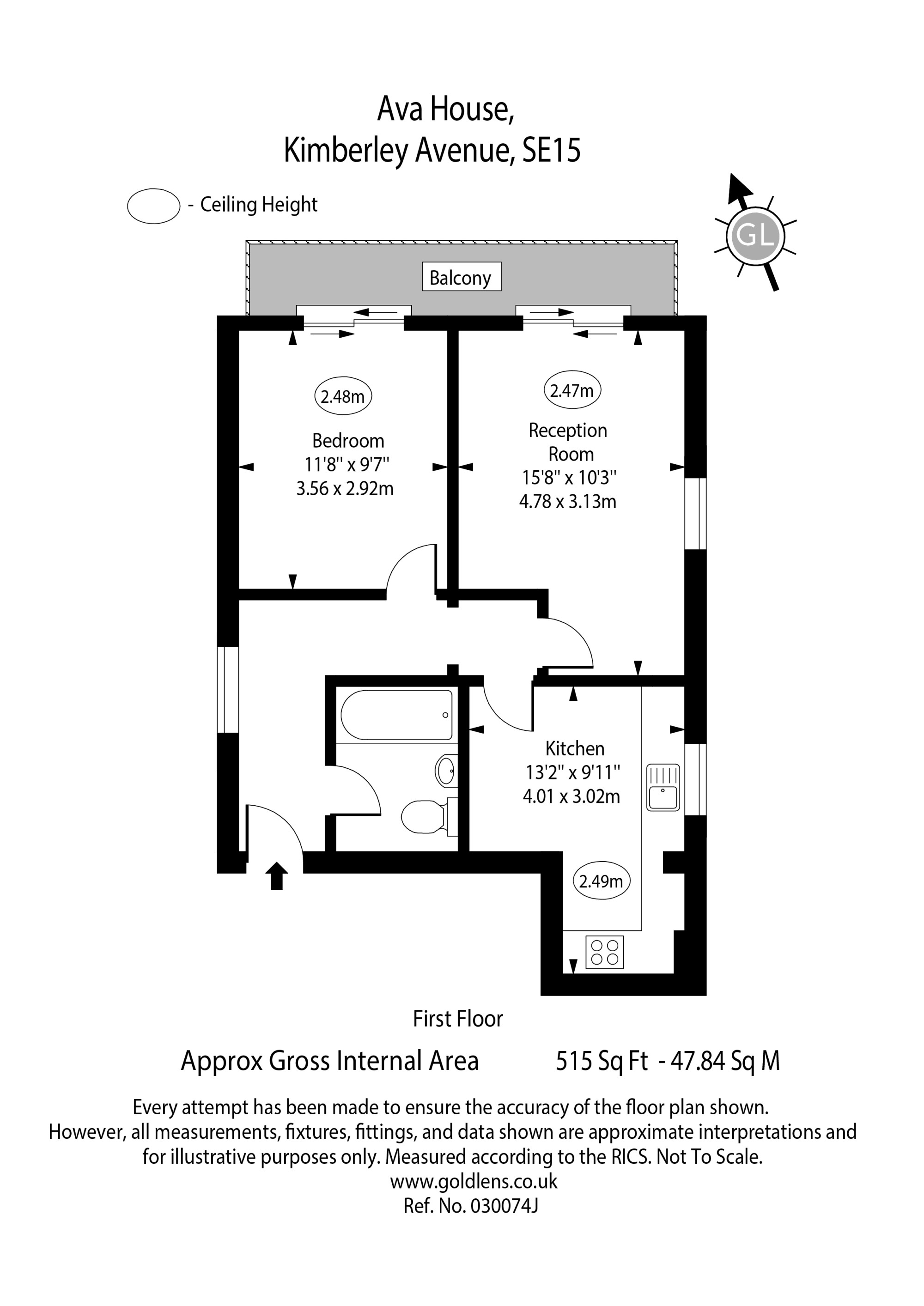163 Kimberley Avenue, London floorplan