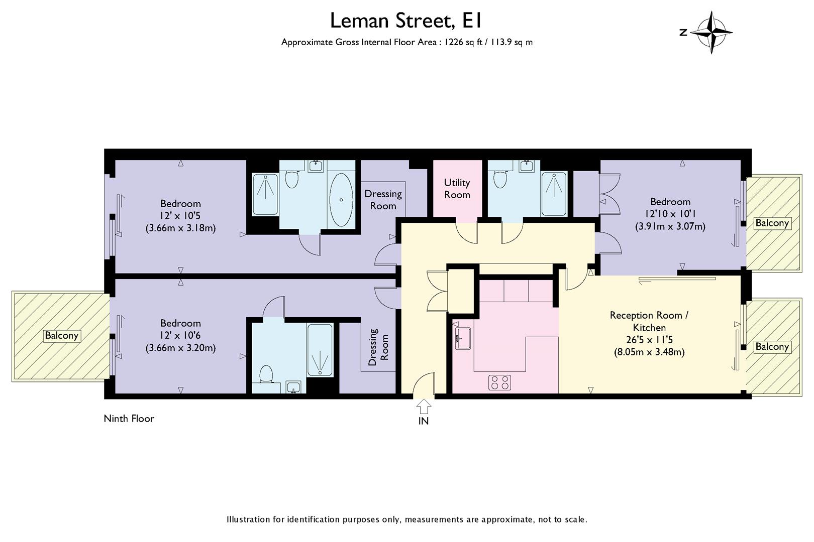 Cashmere House, London floorplan