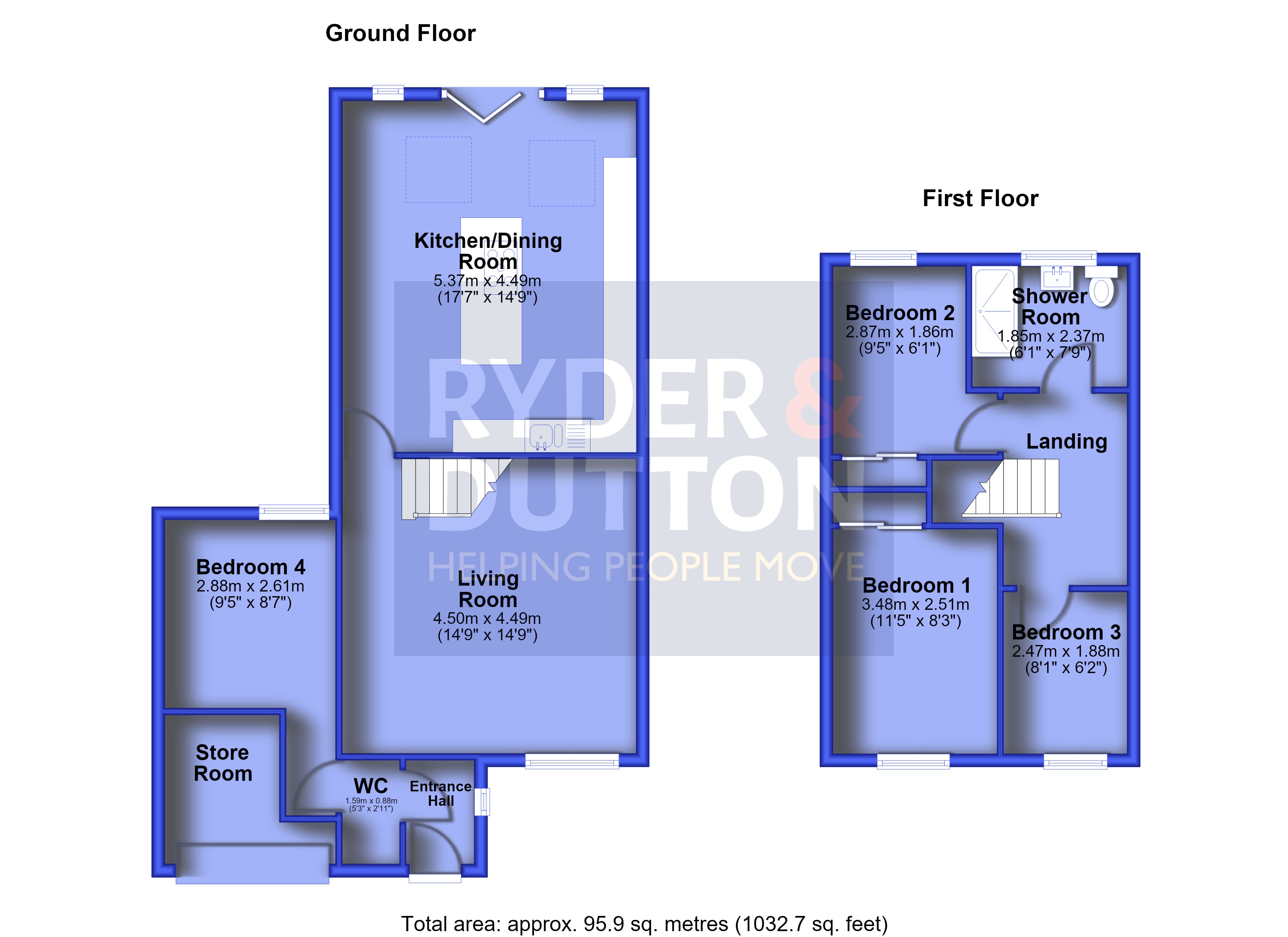 Beaconsfield Road, Rochdale floorplan