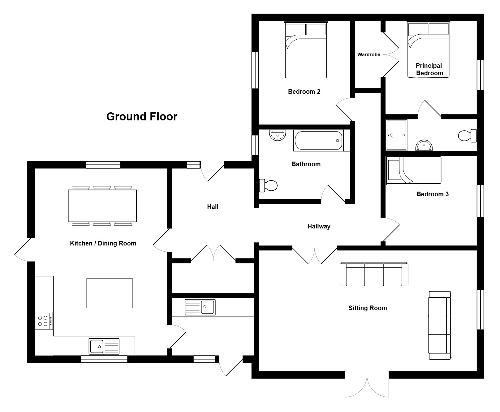 4, Pye Close, Newton Flotman floorplan