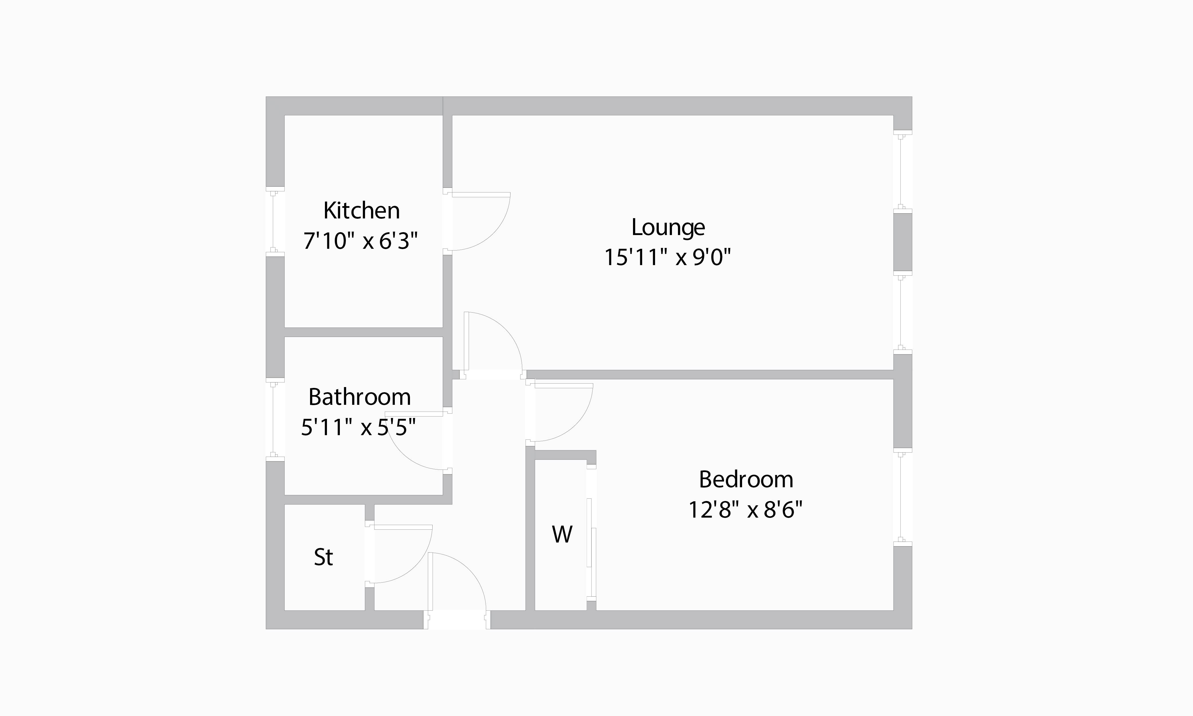 1 Bedrooms Flat for sale in Lumsden Street, Flat 1/2, Yorkhill, Glasgow G3