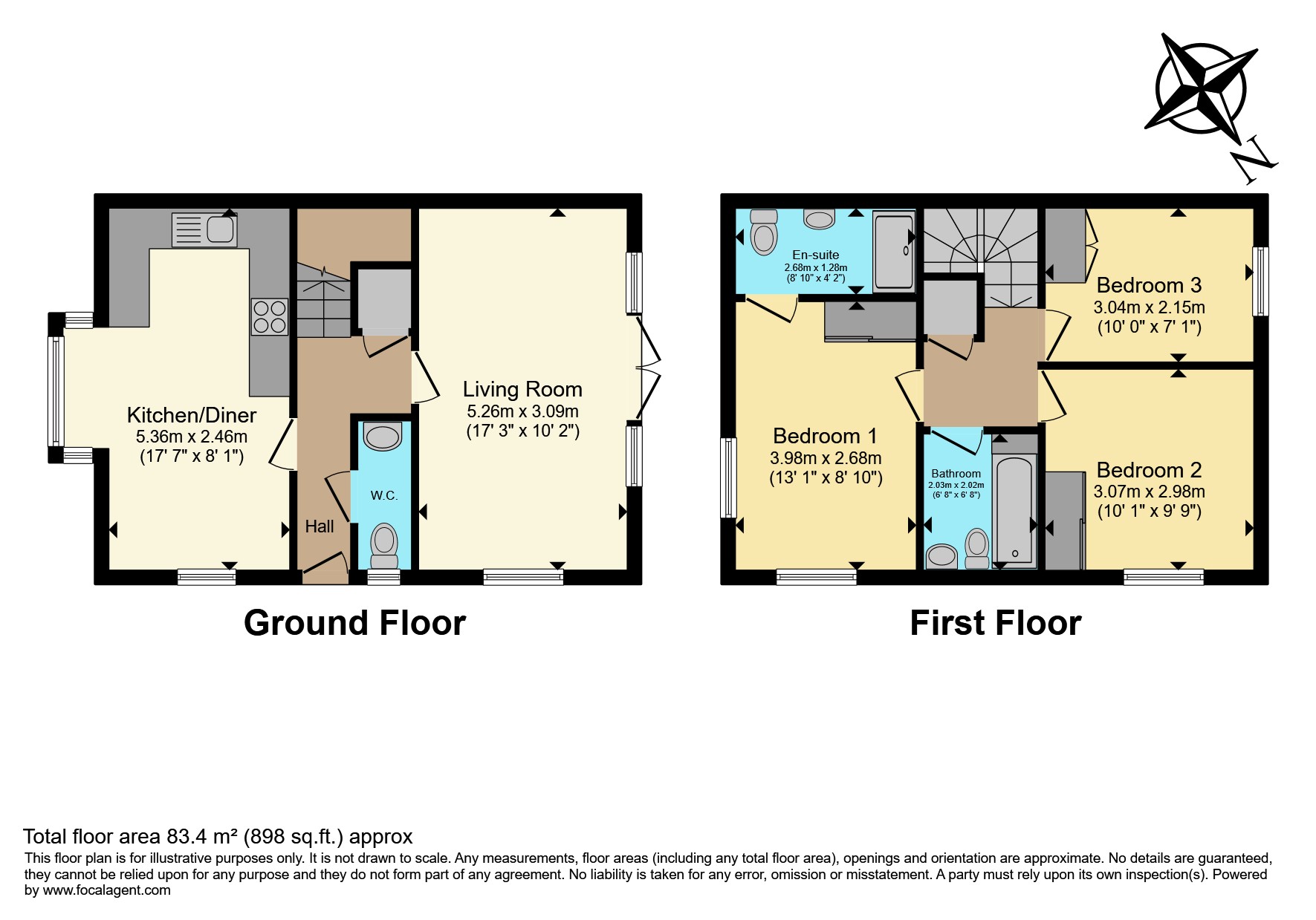 12, John Hammond Close, Crewe floorplan