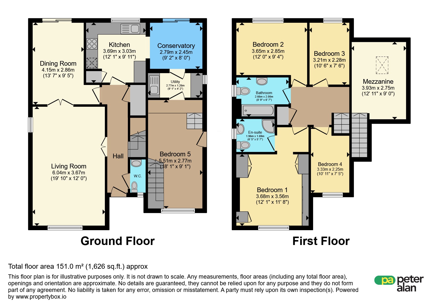 21, Ffordd Cwm Cidi, BARRY floorplan