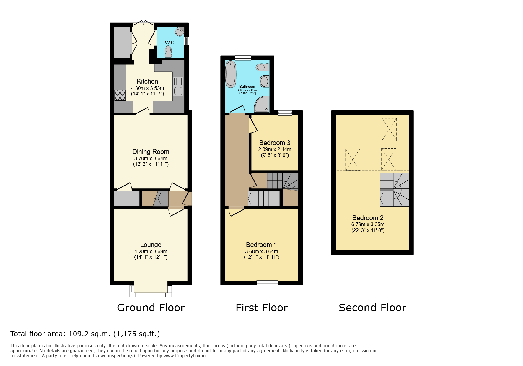 39a, Monk Street, Tutbury, Burton-on-trent floorplan
