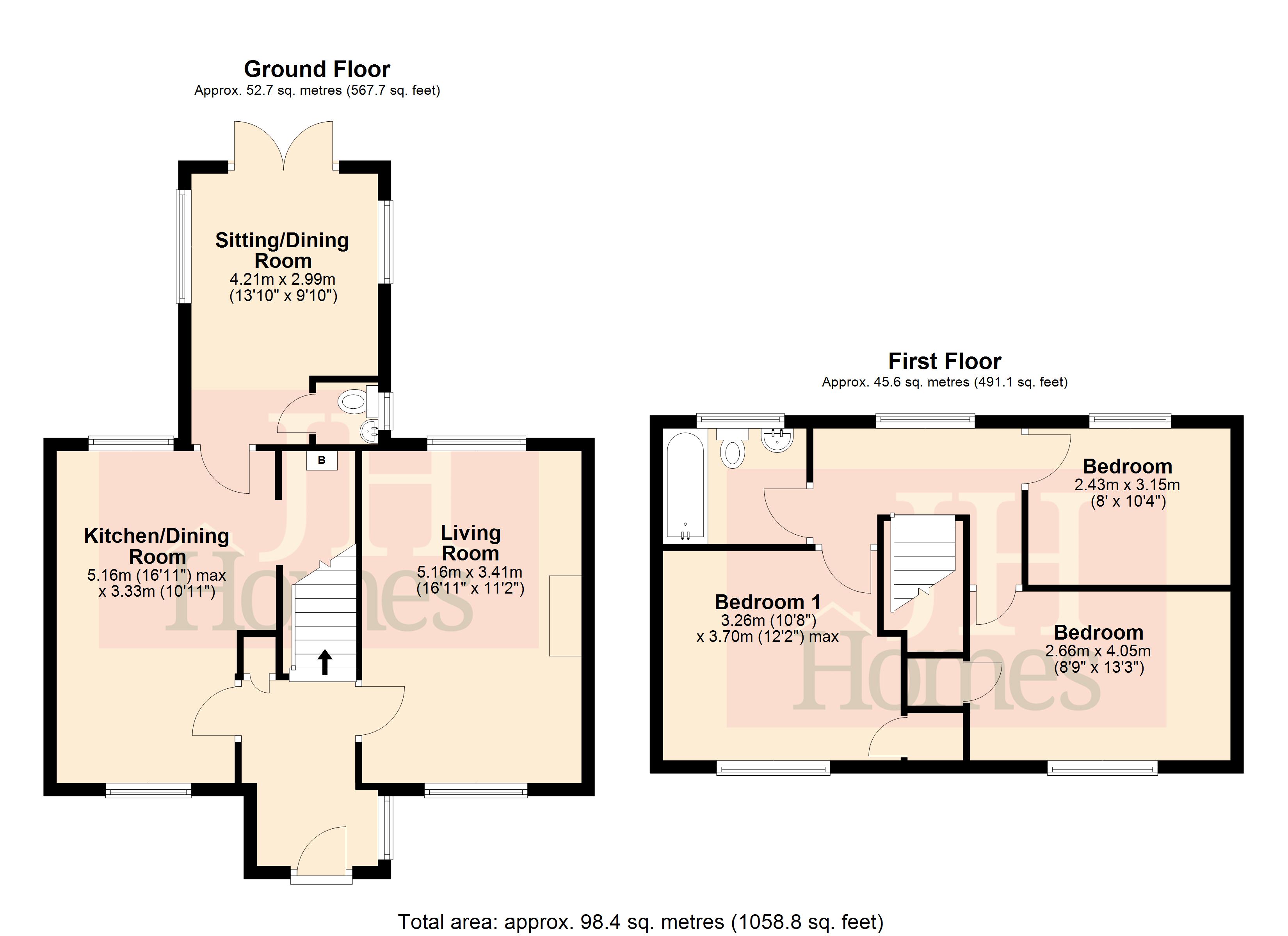 46, Watery Lane, Ulverston floorplan