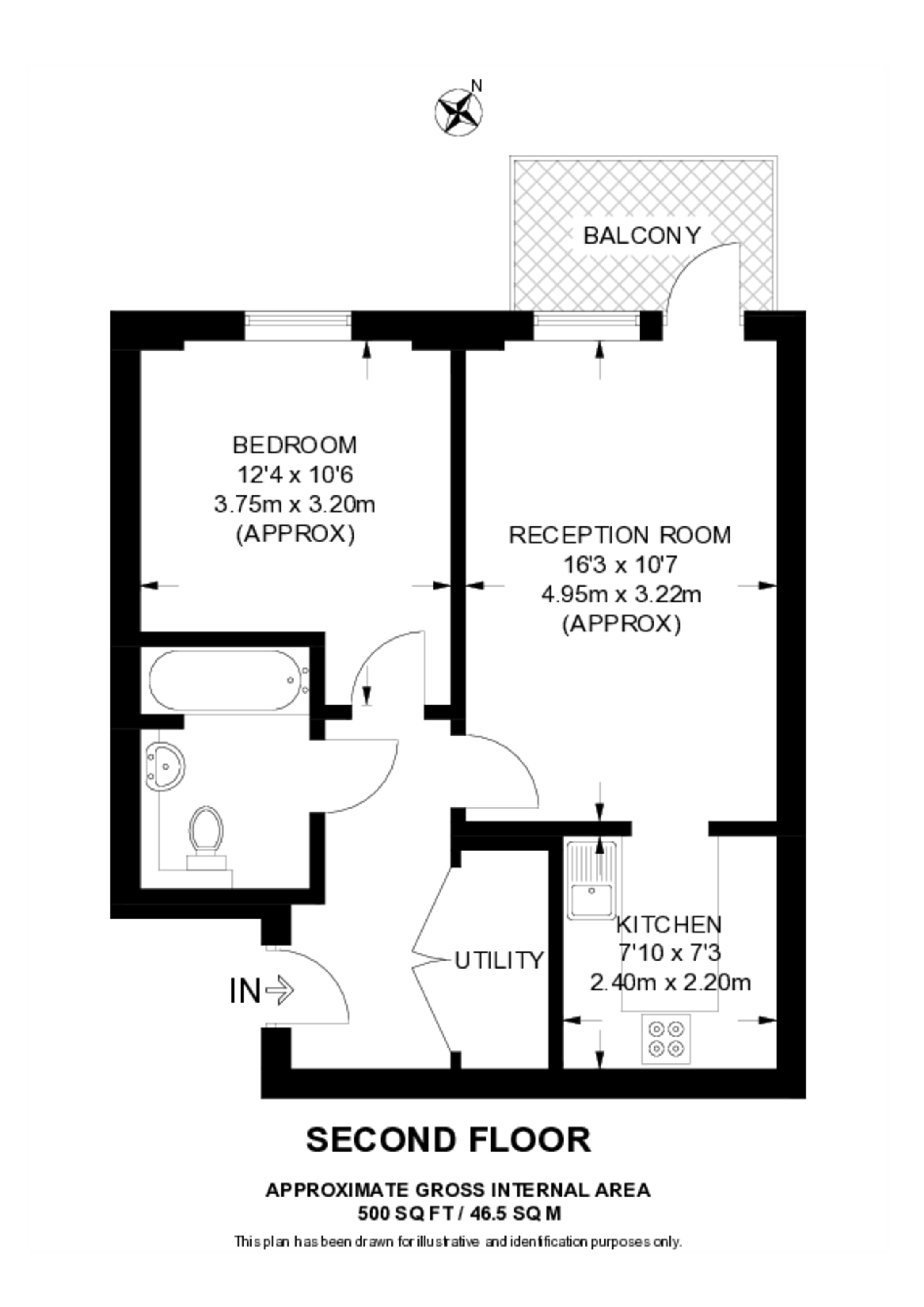 Milles Square, Brixton, Brixton floorplan