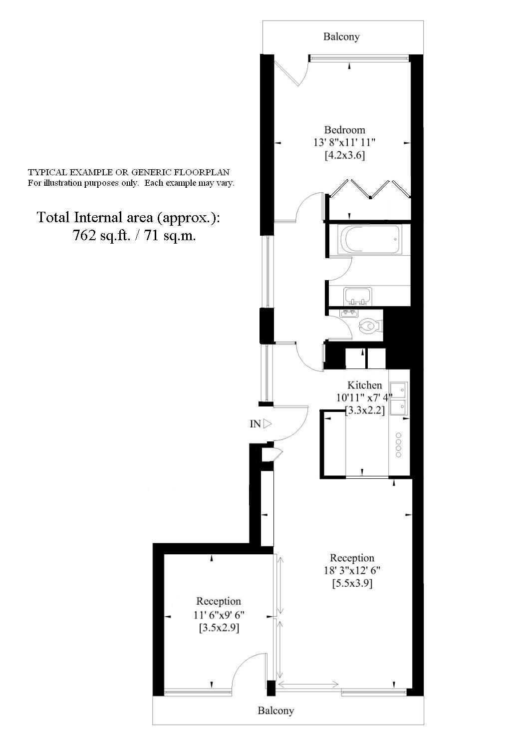 1 Bedrooms Flat to rent in Thomas More House, Barbican, London EC2Y
