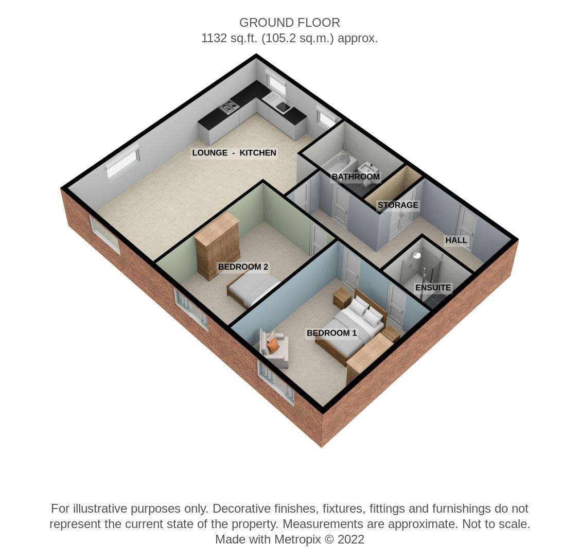 Churchbeck Chase, Stoneclough, Radcliffe, Manchester. M26, 2 bedroom