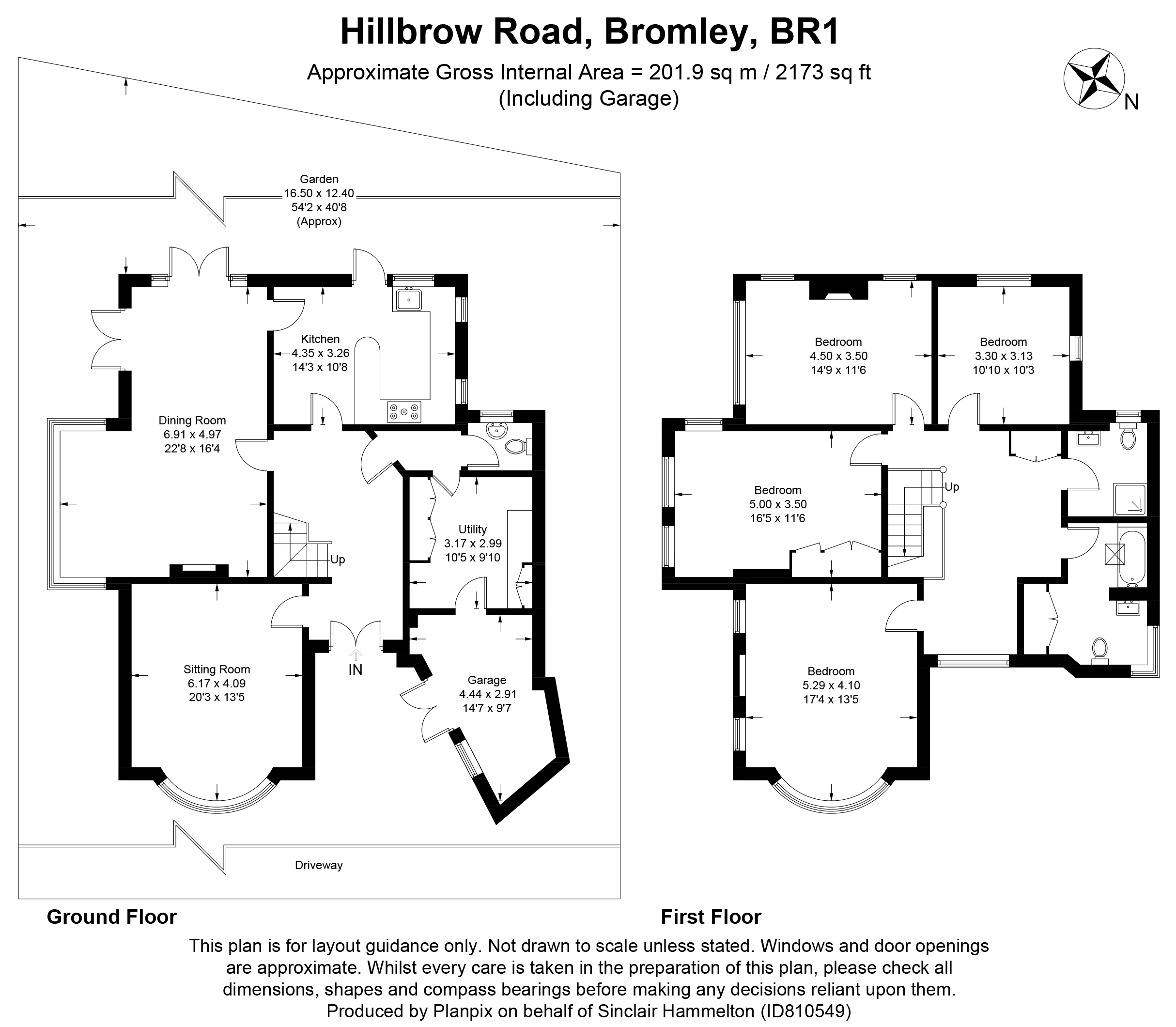 Hillbrow Road, Bromley, Kent BR1, 4 bedroom detached house for sale