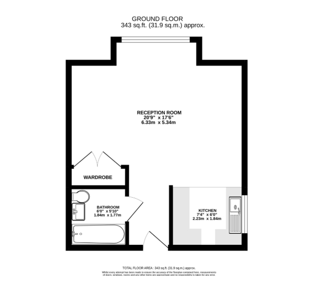 17, Stafford Road, Wallington floorplan