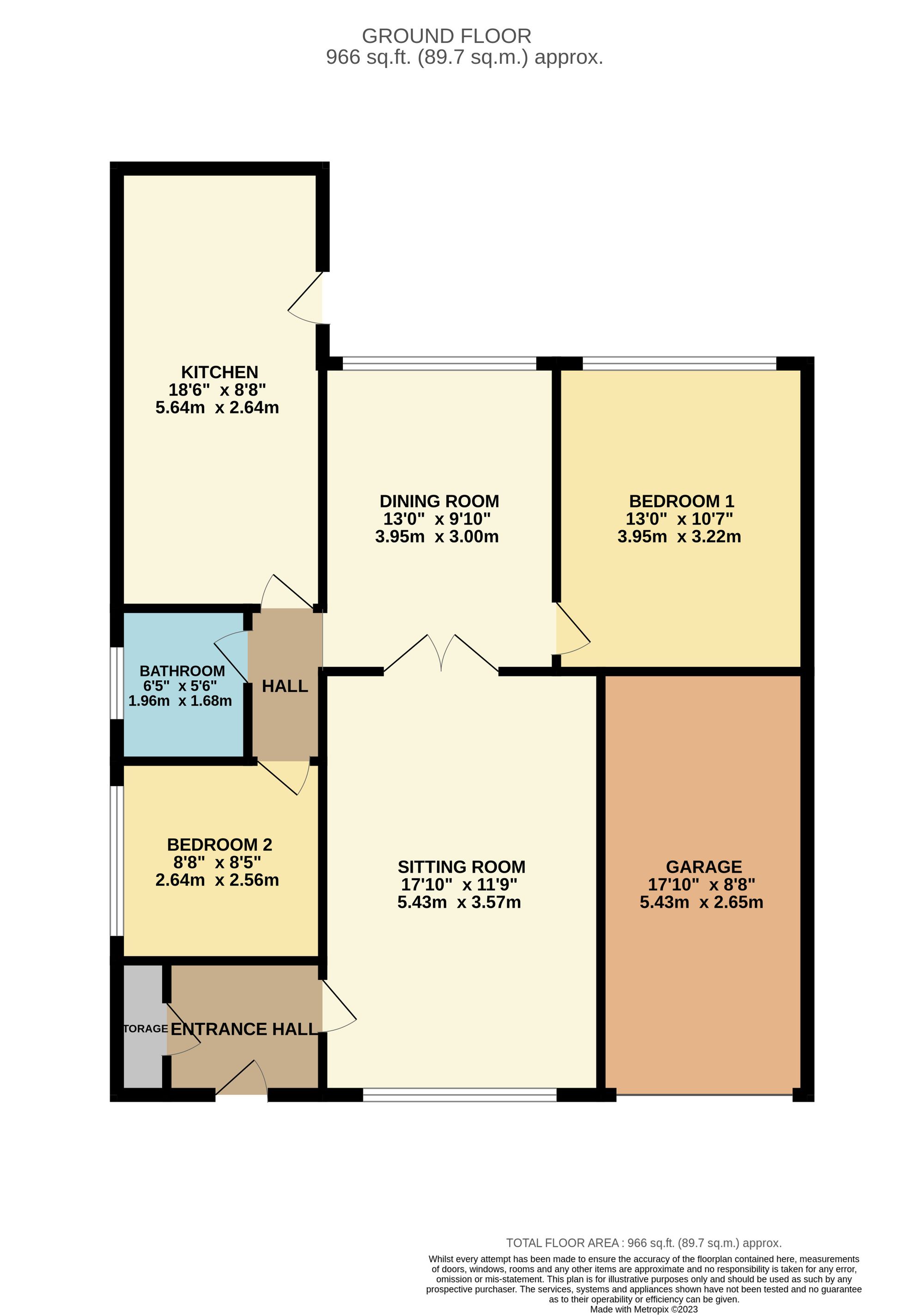 14 Malton Avenue, Warrington floorplan